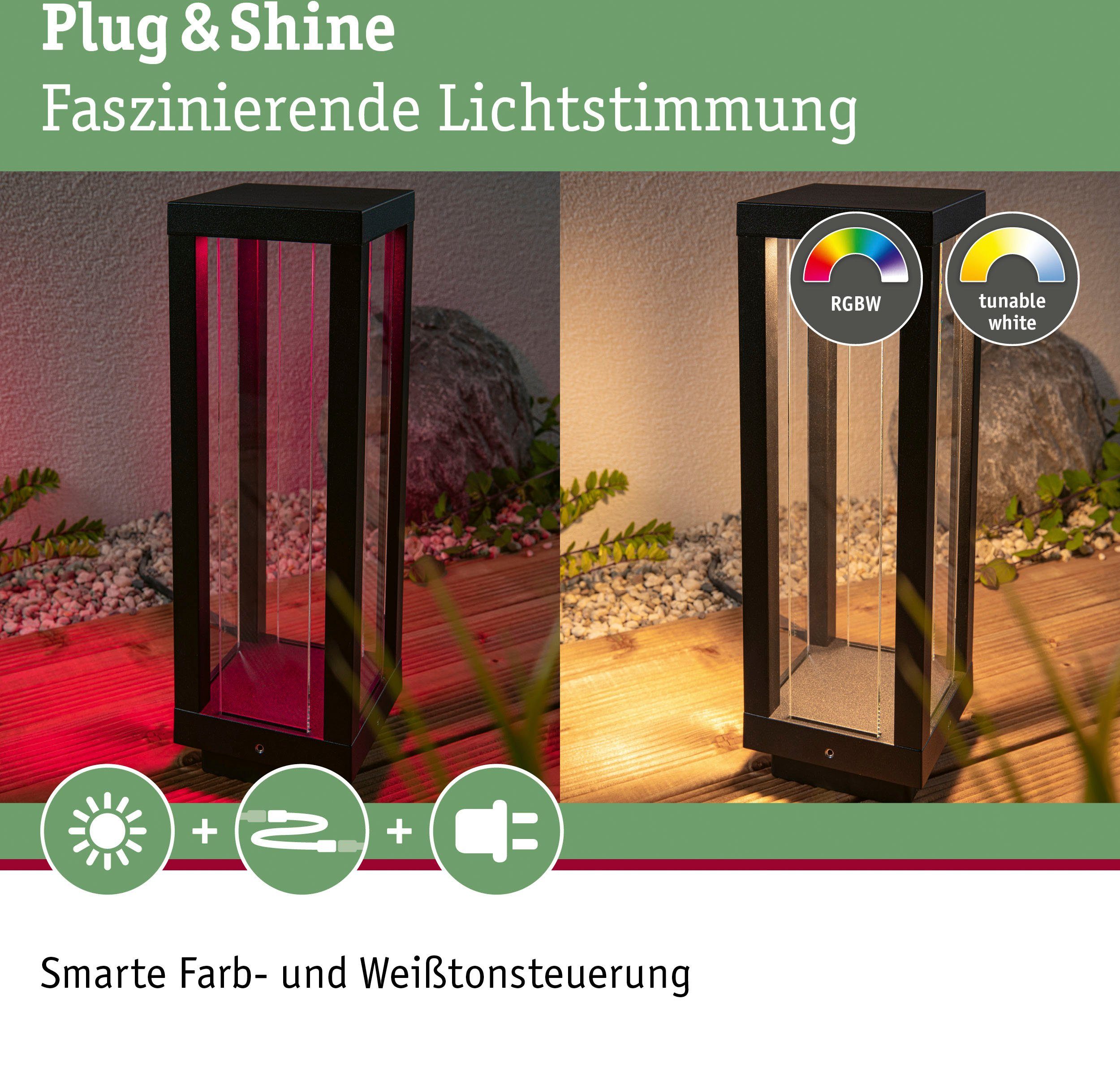 Paulmann Led-tuinverlichting Buiten Plug & Shine Classic Lantaarn 30 ZigBee IP44 RGBW (1 stuk)