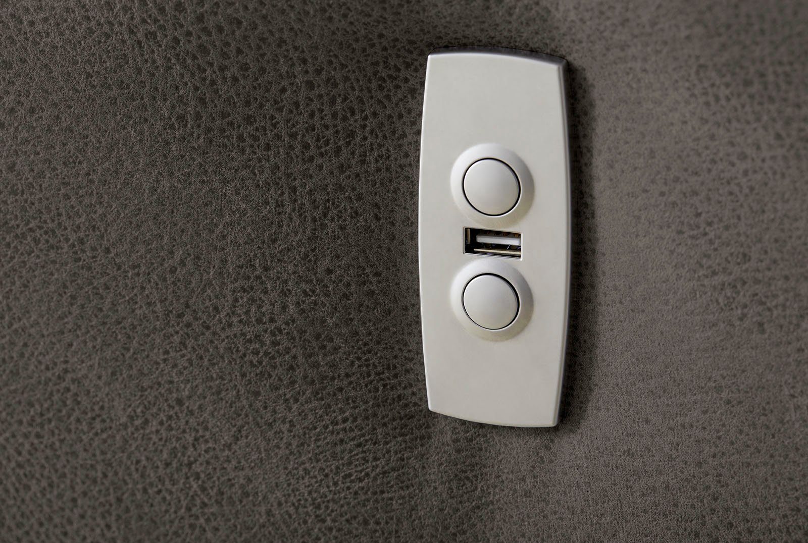 Jockenhöfer Gruppe Hoekbank Double One L-vorm met 2 x 120 cm brede, elektrisch verstelbare relaxfuncties