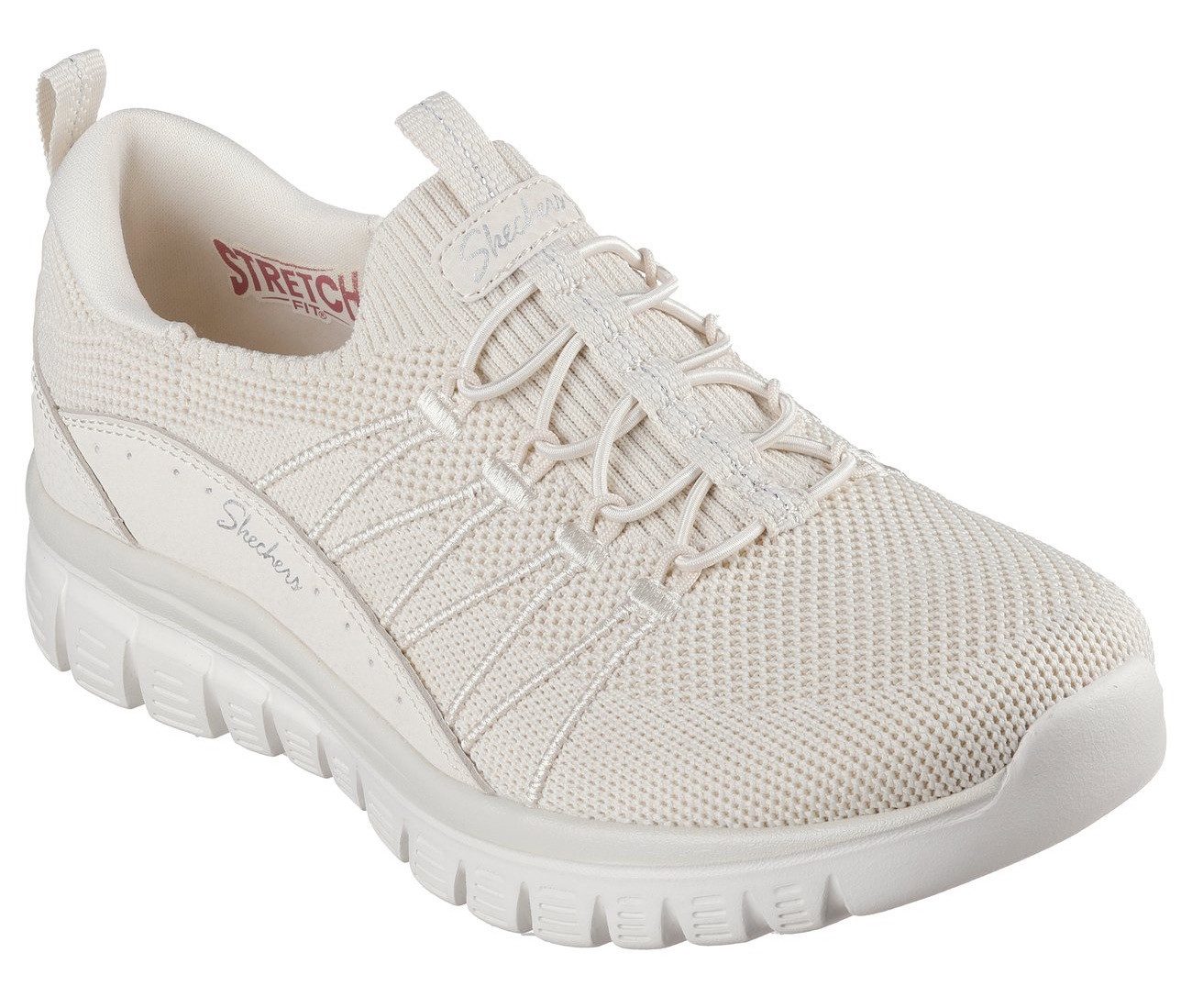 Skechers Slip-on sneakers GRACEFUL-PICTURE PERFECT , vrijetijdsschoen, slipper in vegan uitvoering