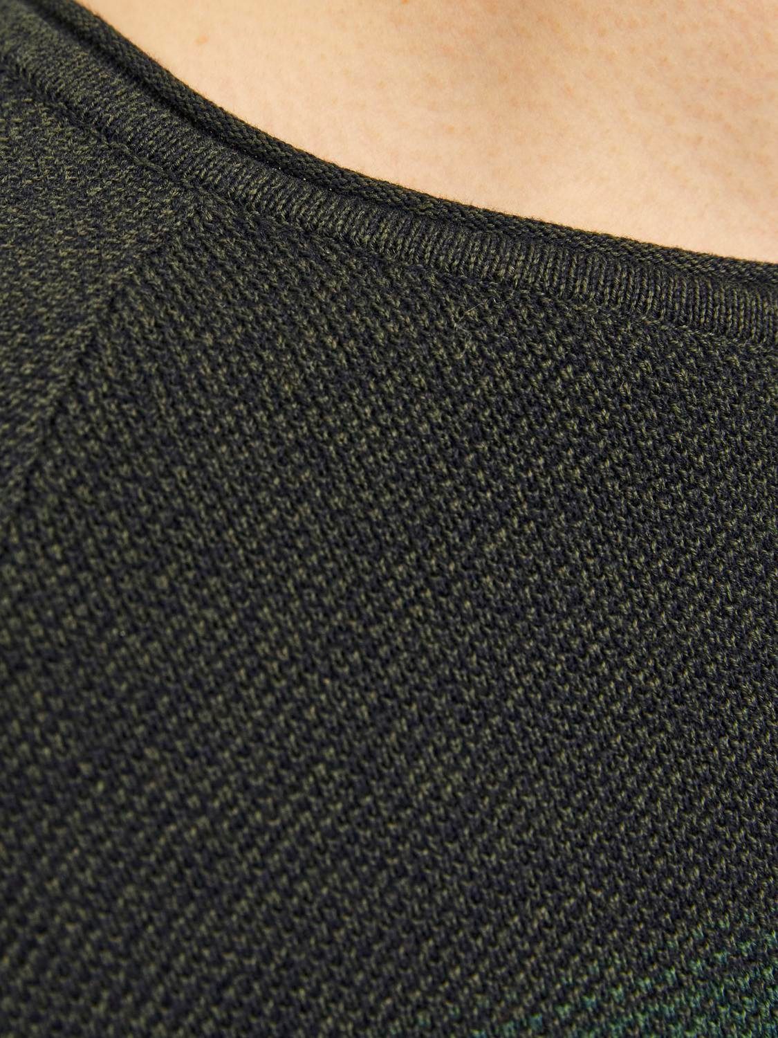 Jack & Jones Trui met ronde hals JJEHILL KNIT CREW NECK NOOS