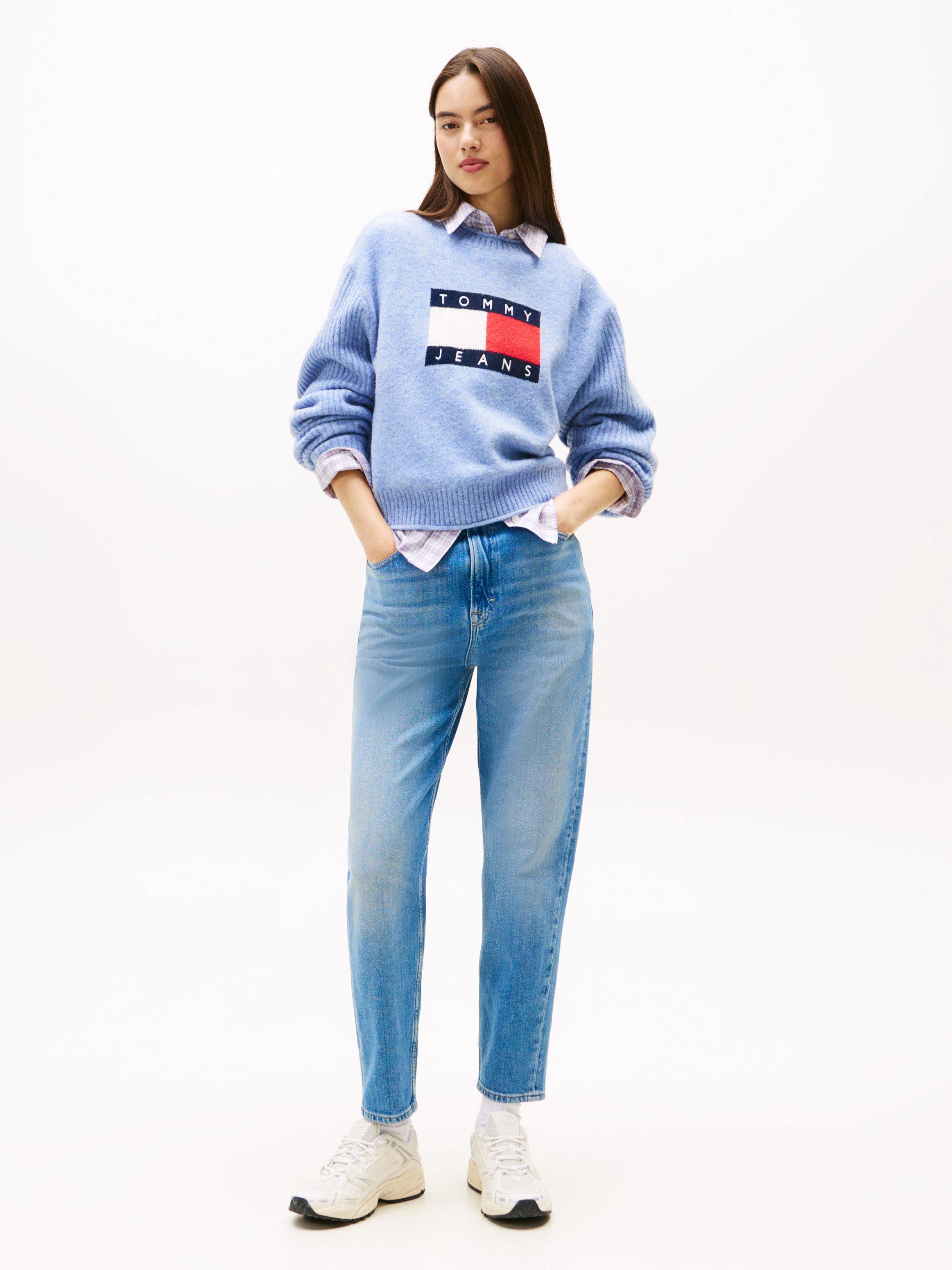 TOMMY JEANS Tapered jeans MOM JEAN UH TPR DI5133