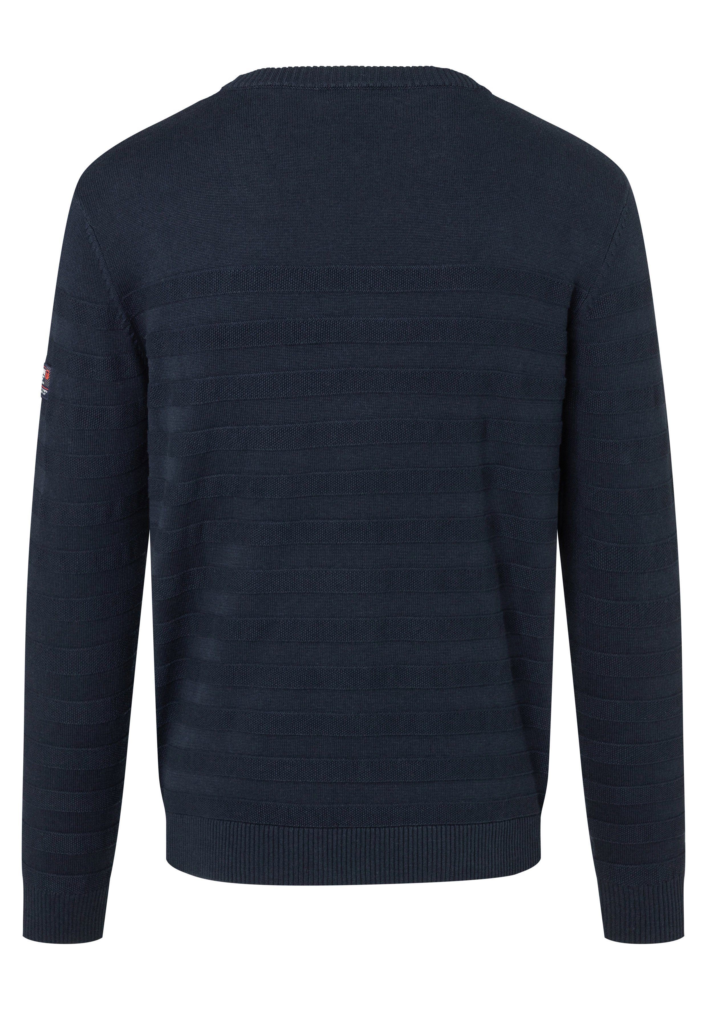 TIMEZONE Gebreide trui Striped Crewneck Sweater
