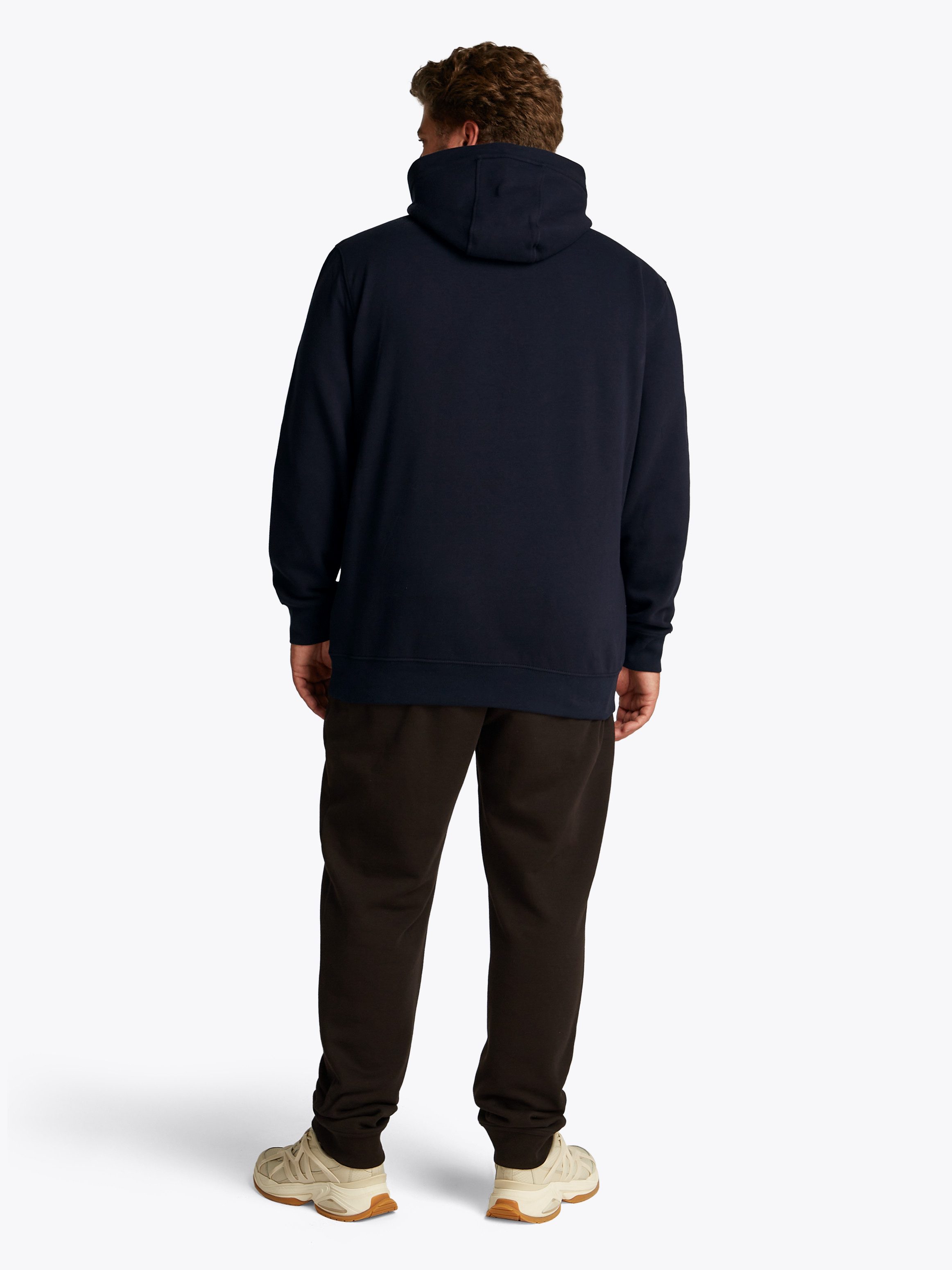 Tommy Hilfiger Sweatshirt BT- HOODY-B in grote maten logoborduring