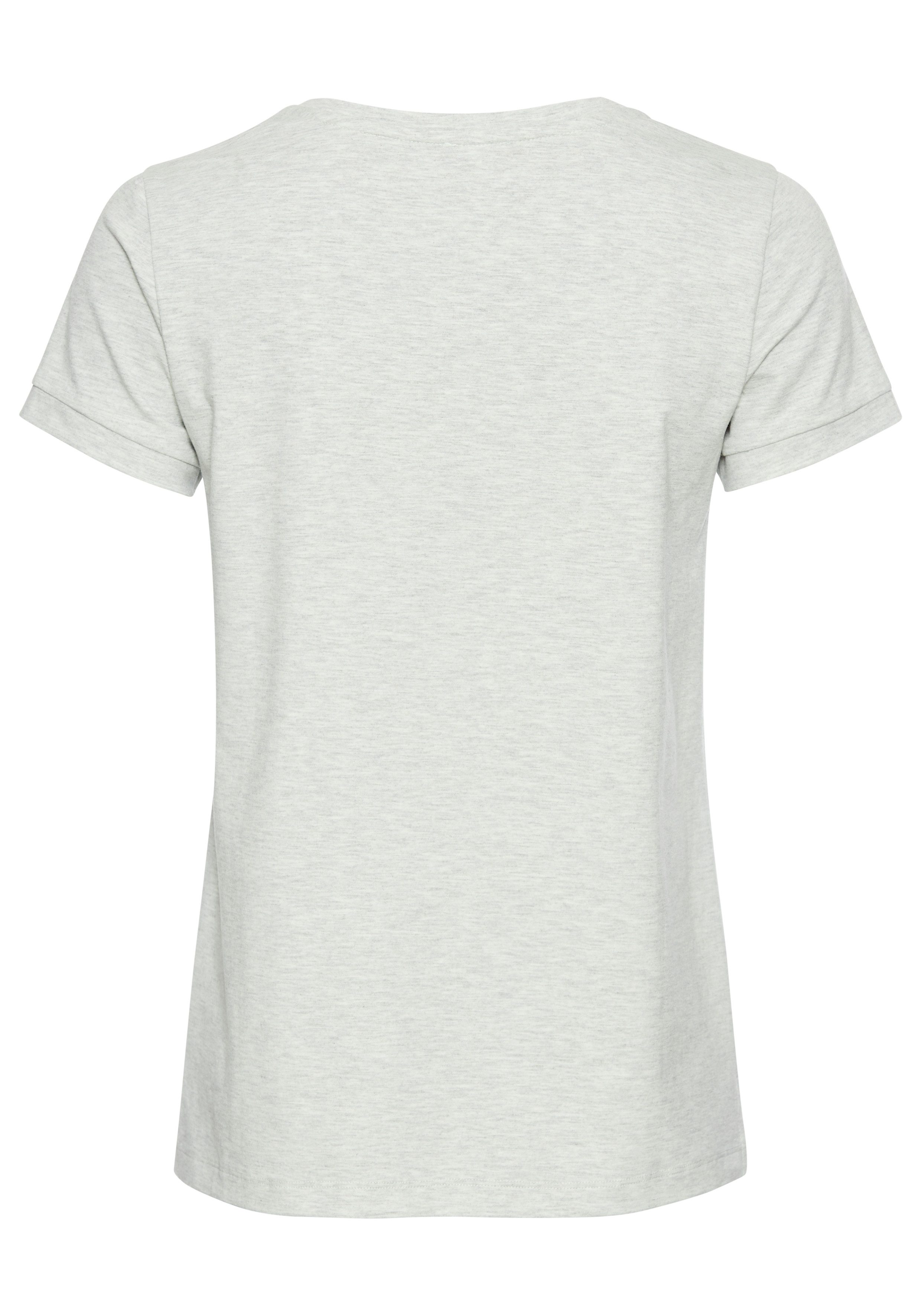 Laura Scott T-shirt met opgenaaide tekst - nieuwe collectie