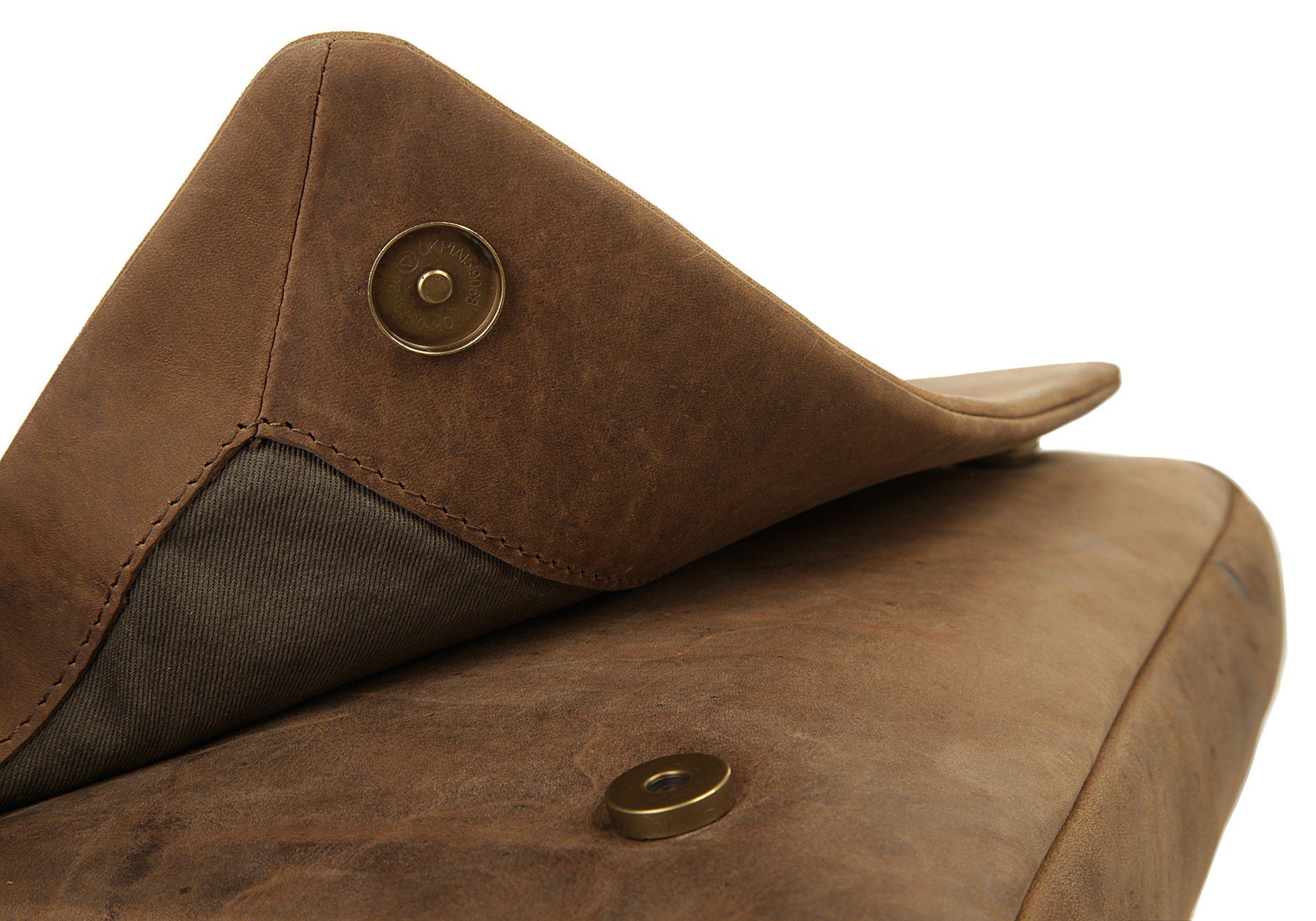 Harold's Messenger Bag Antiek echt leder