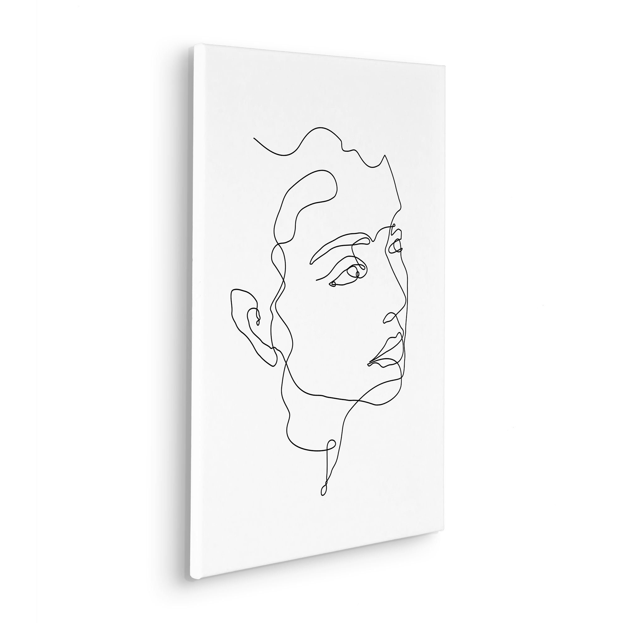 Komar Artprint op linnen Sketch me - Afmeting 40 x 60 cm Canvasdoek met echt houten frame (1 stuk)