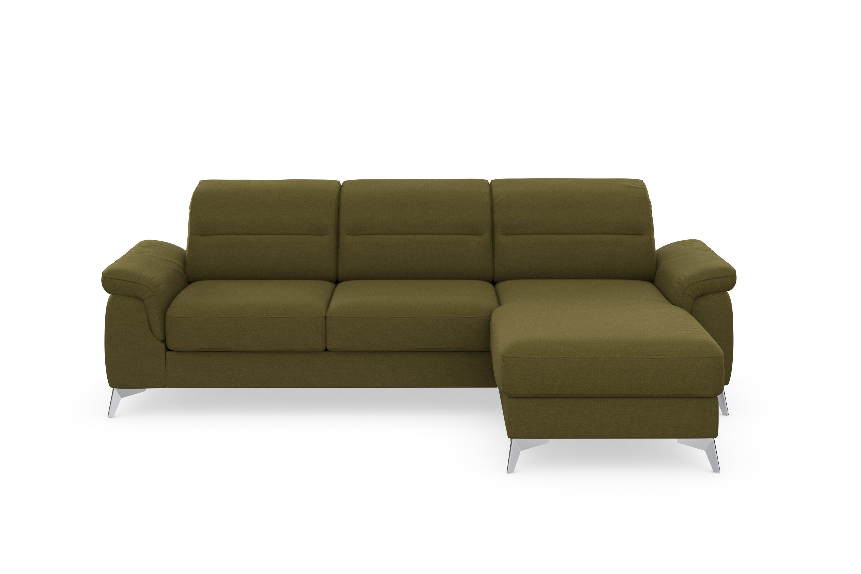 sit&more Hoekbank Sinatra L-vorm met récamier, optioneel met verstelbare hoofdsteun en armleuning