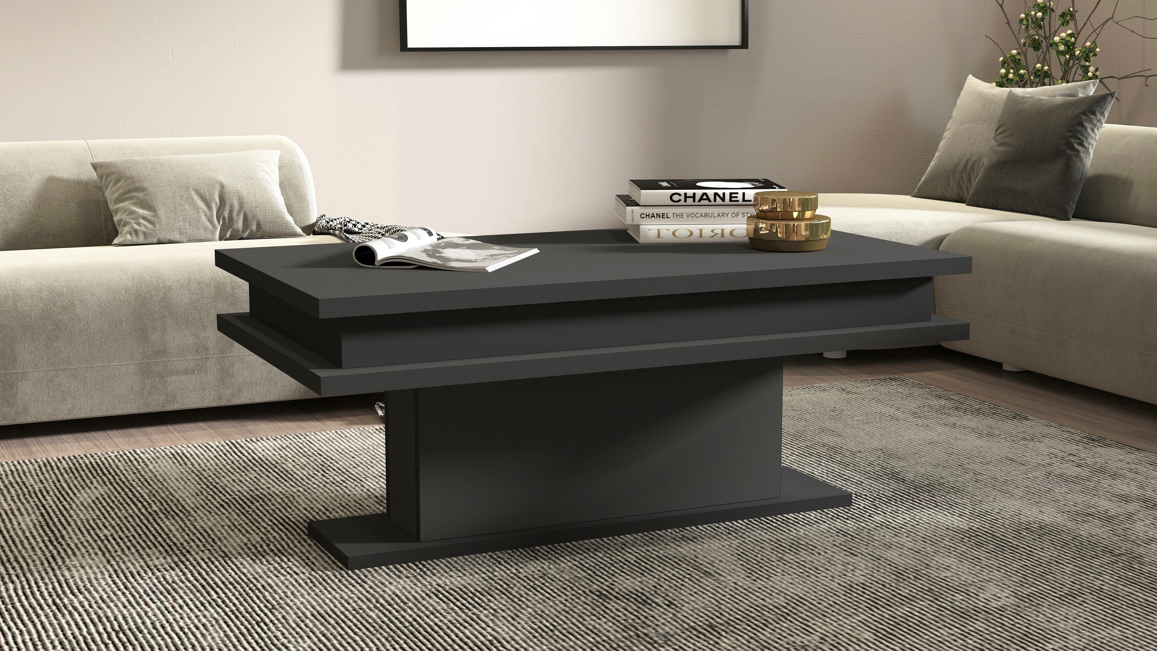 INOSIGN Salontafel LITTLE BIG- Koffietafel, Sofatafel, Woonkamertafel, Breedte ca. 100 cm