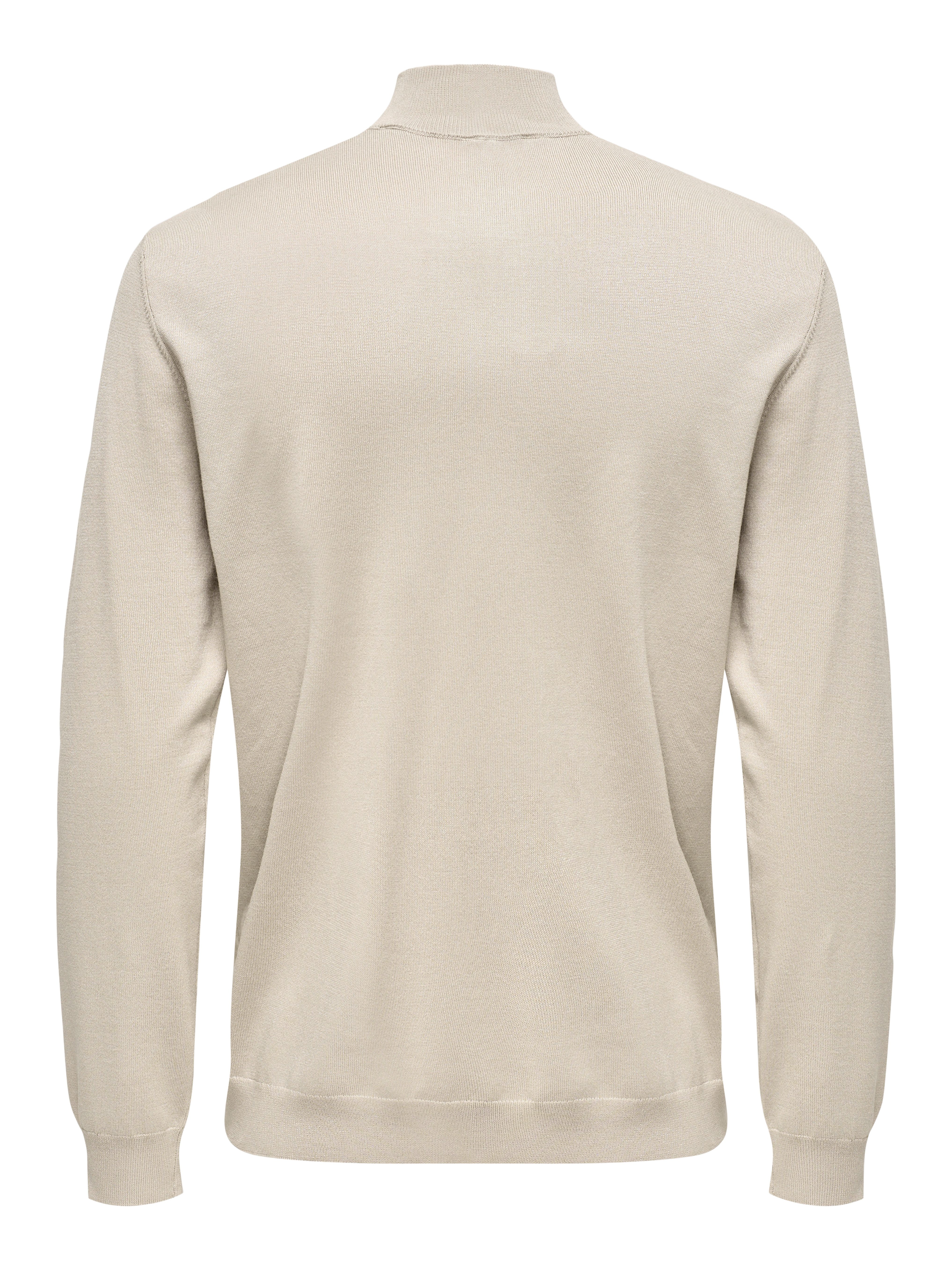 ONLY & SONS Gebreide trui ONSWYLER LIFE REG 14 HALF ZIP KNIT NOOS