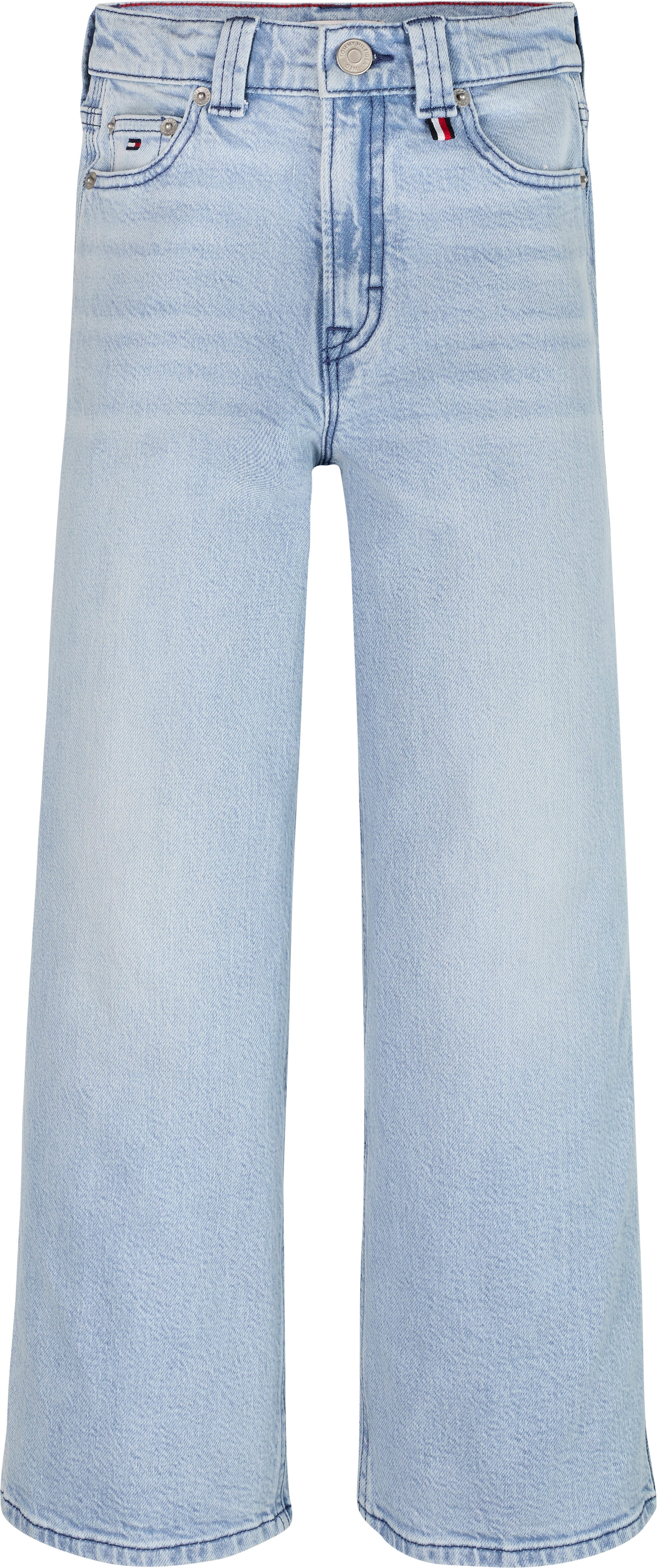 Tommy Hilfiger Wijde jeans MABEL BLEACH in lichtblauwe wassing