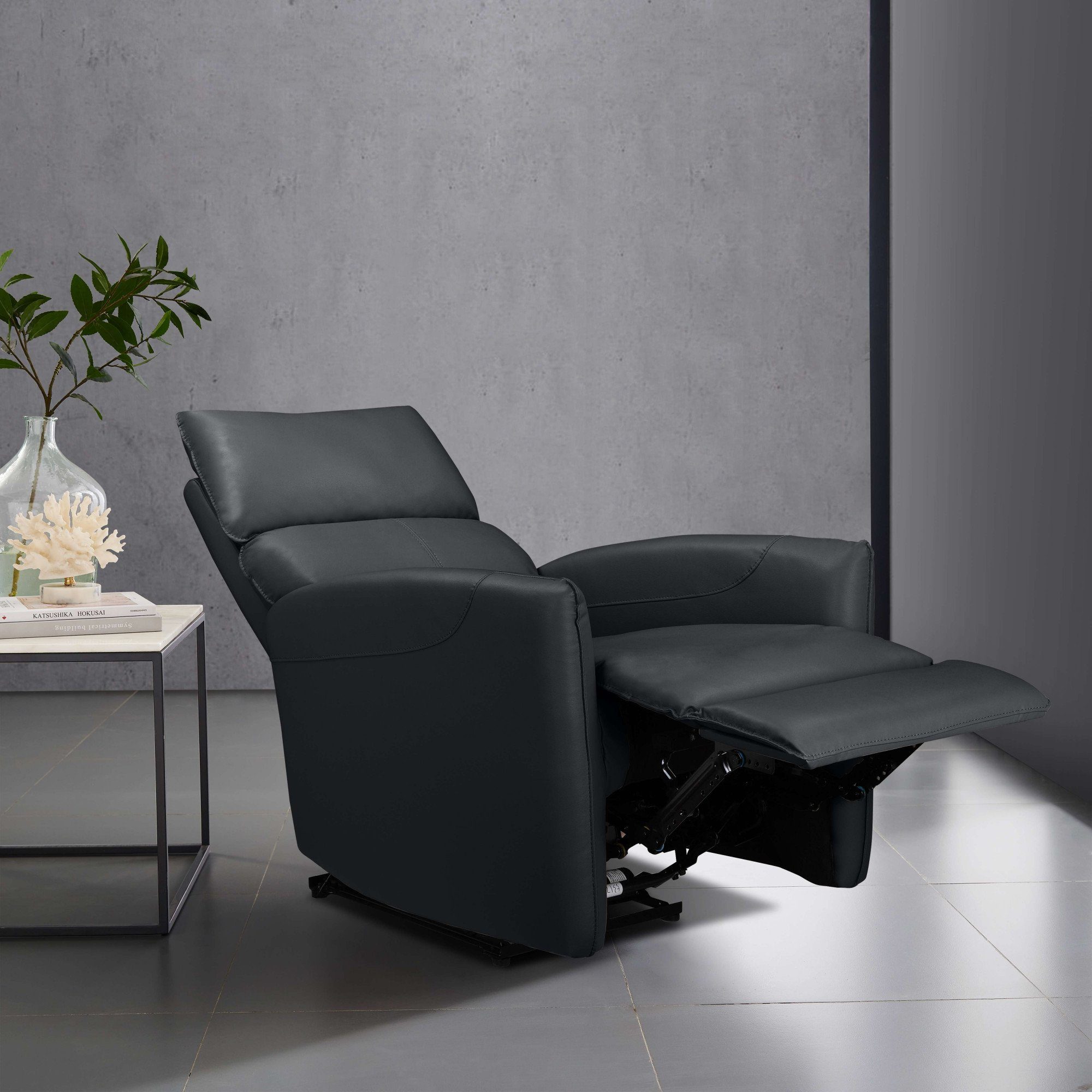 Places of Style Relaxfauteuil Pineto, tv-stoel met slaapfunctie Relaxfunctie, woonkamer, vrijstaand en USB-aansluiting