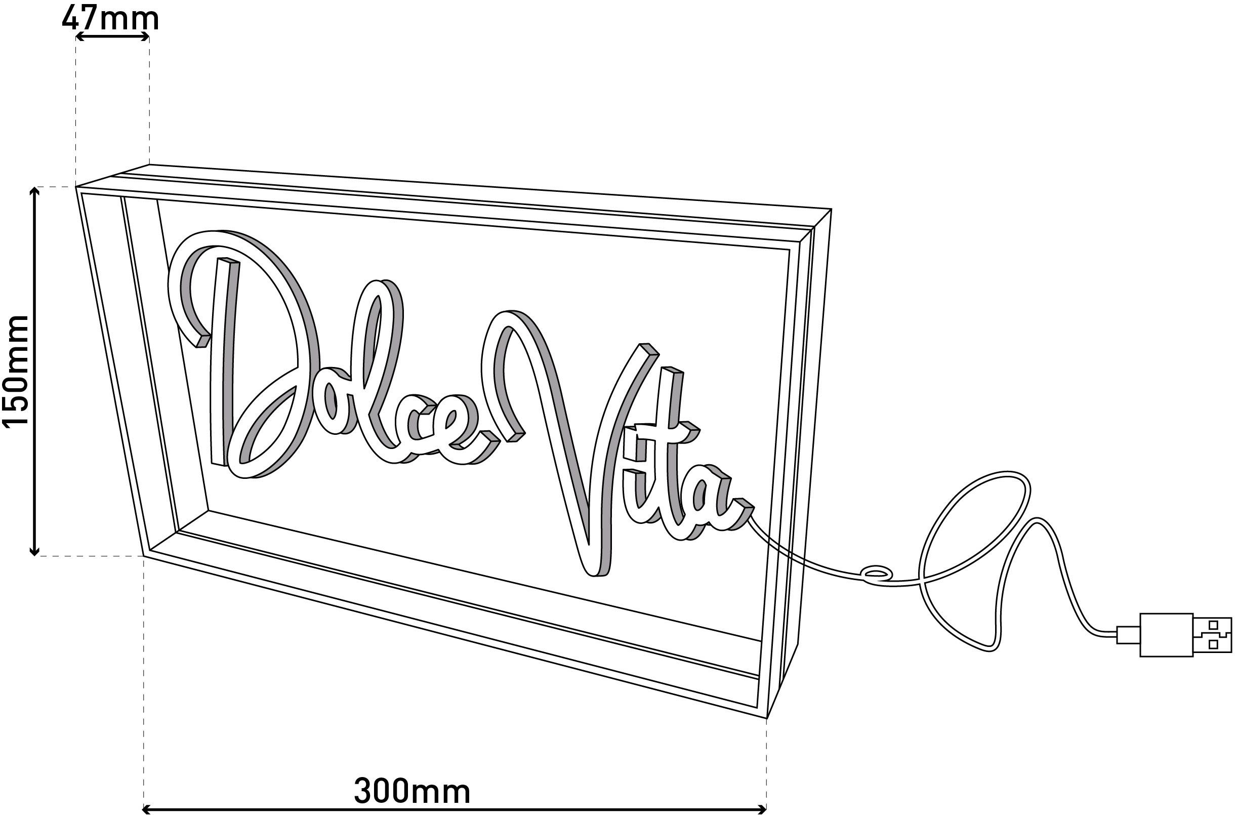 näve Led-decoratieve verlichting DOLCE VITA (1 stuk)