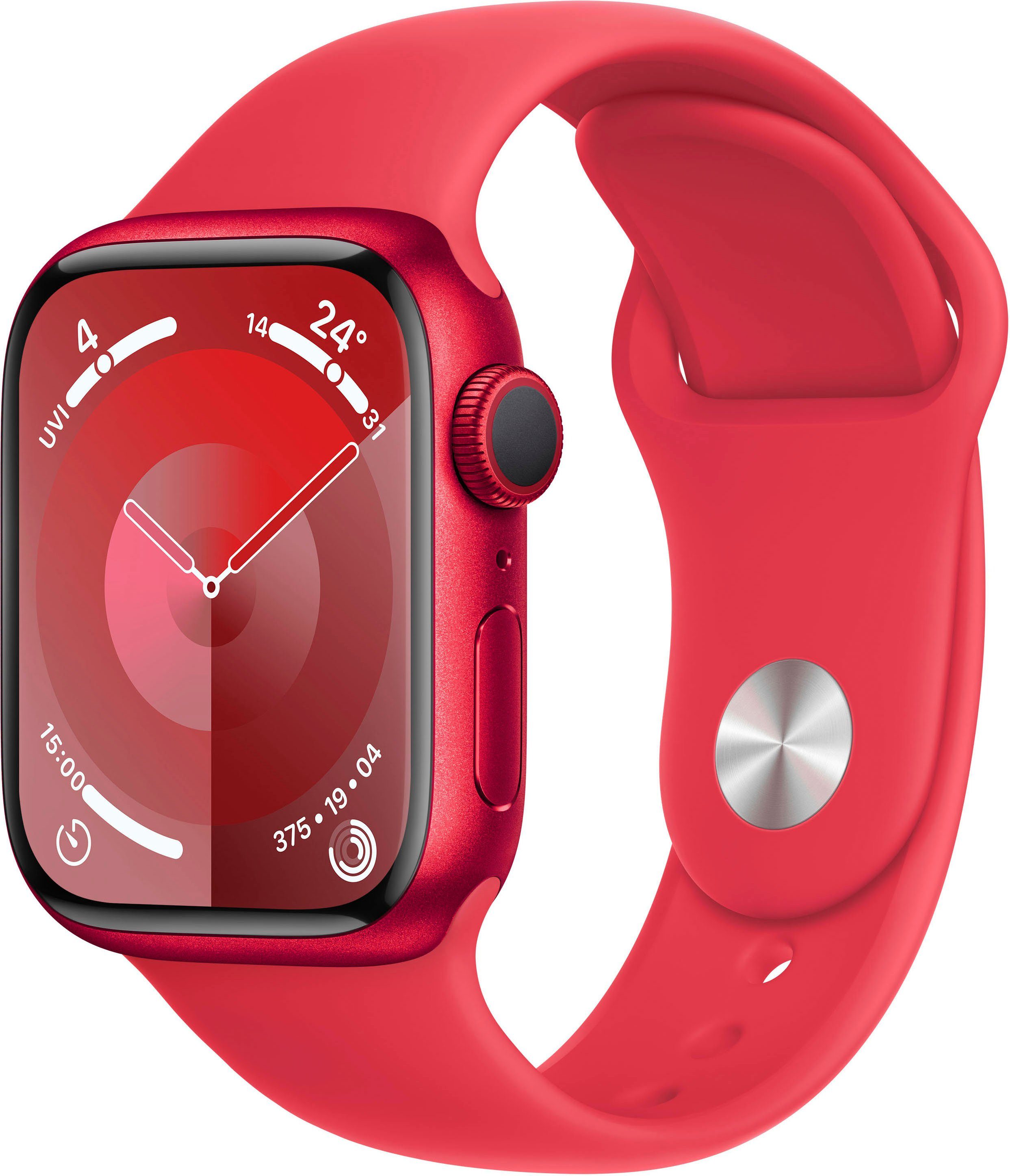 NU 20% KORTING: Apple Smartwatch Watch Series 9 GPS Aluminium 41mm S-M Sport Band