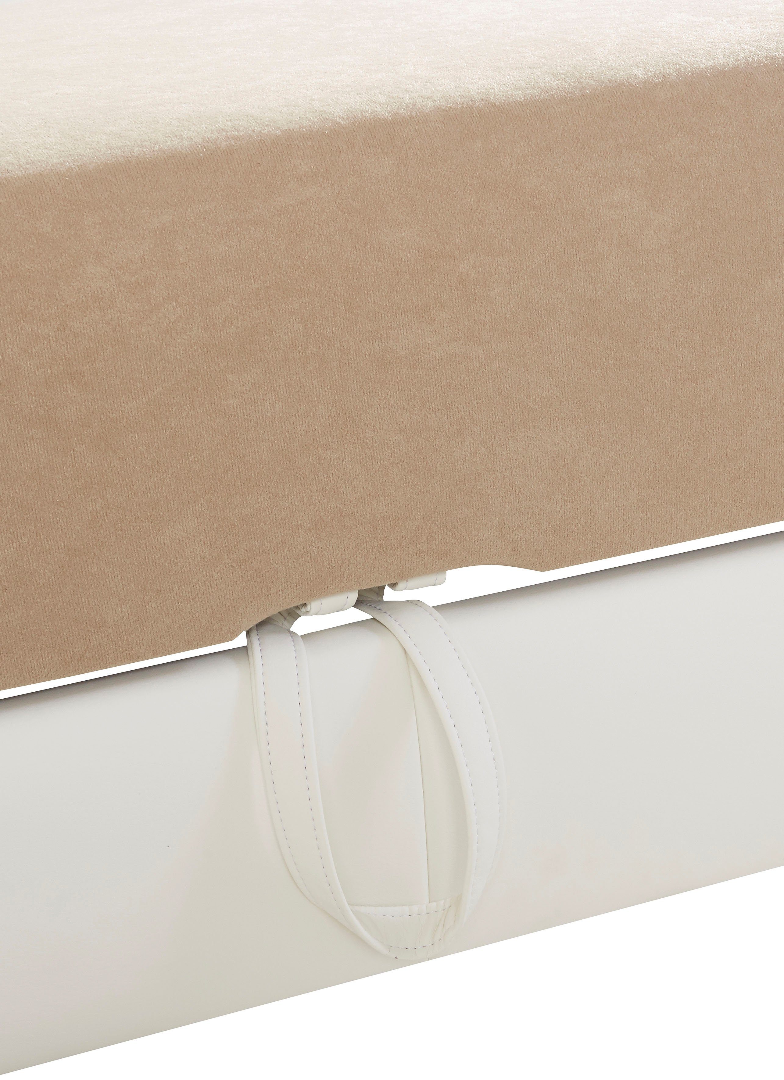 exxpo - sofa fashion Hoekbank Elio, compact en comfortabel, handig en tijdloos design, L-vorm