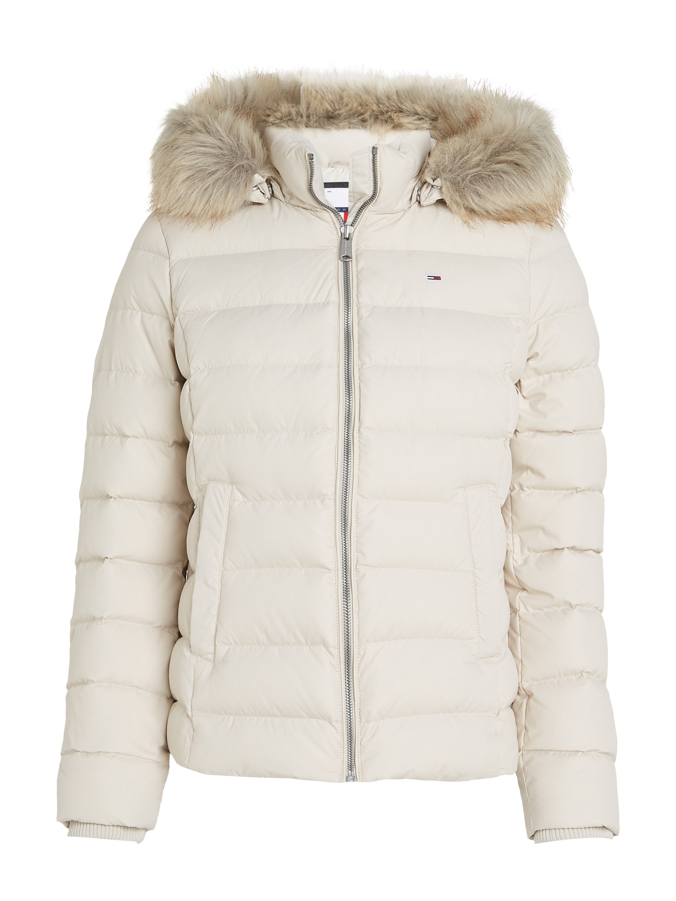 Tommy Jeans Curve Gewatteerde jas TJW BASIC HOODED DOWN JACKET EXT