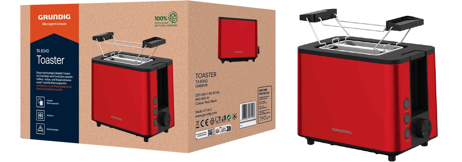 Grundig Toaster TA 8340