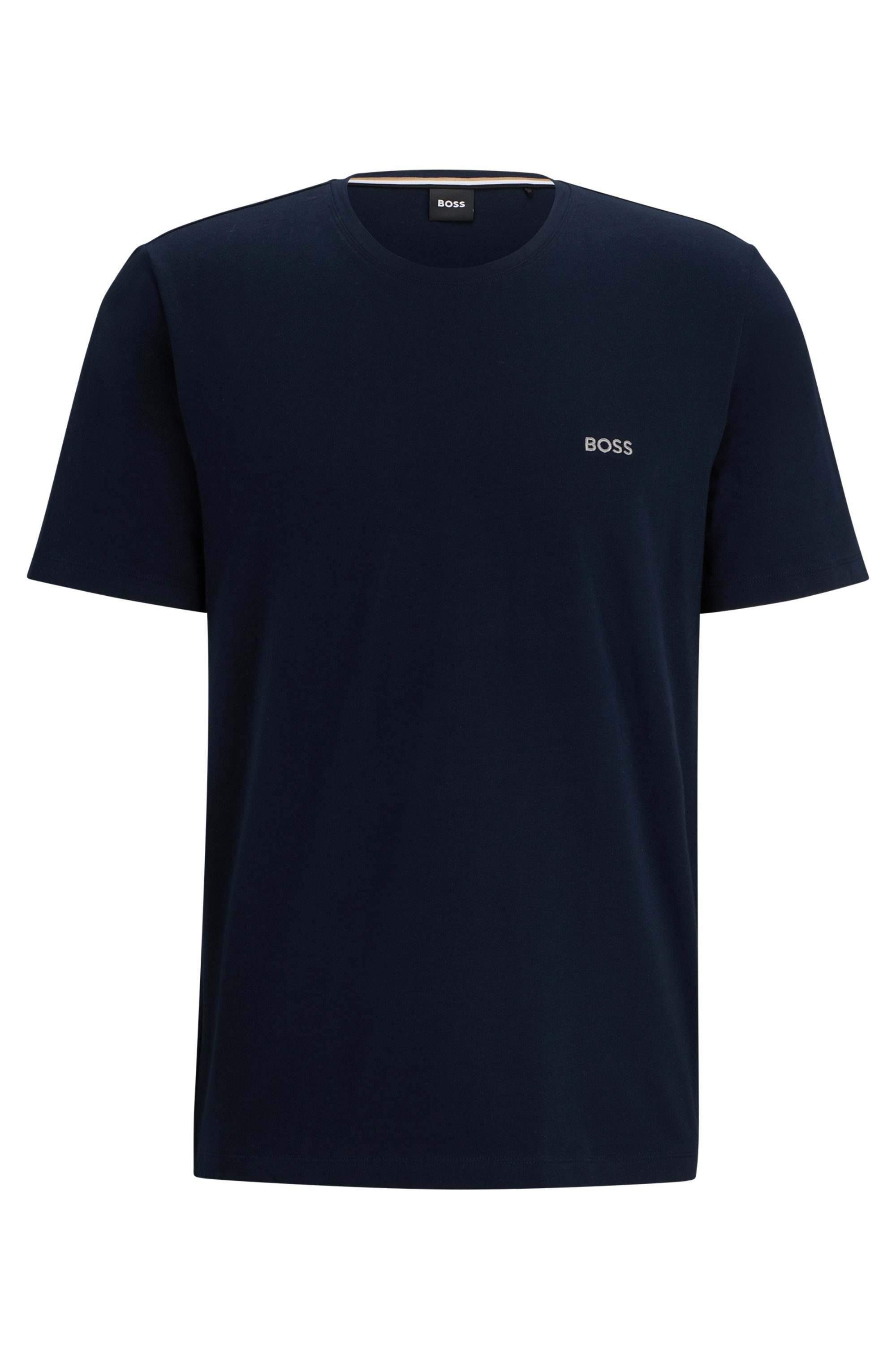 BOSS T-shirt Mix&Match T-Shirt R met boss-borduursel op de borst