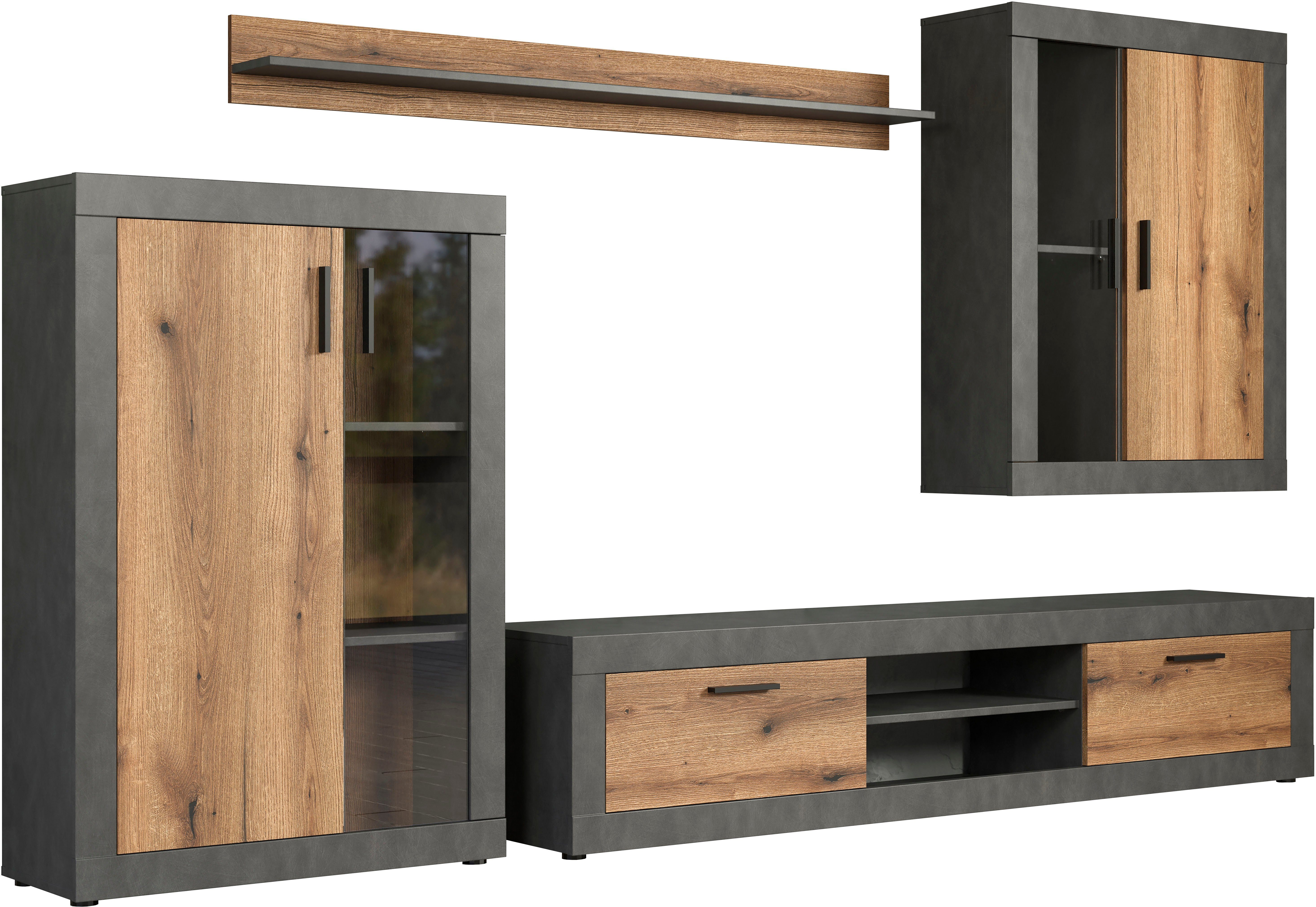 INOSIGN Wandmeubel Salvada royale bergruimte (complete set, 4-delig)