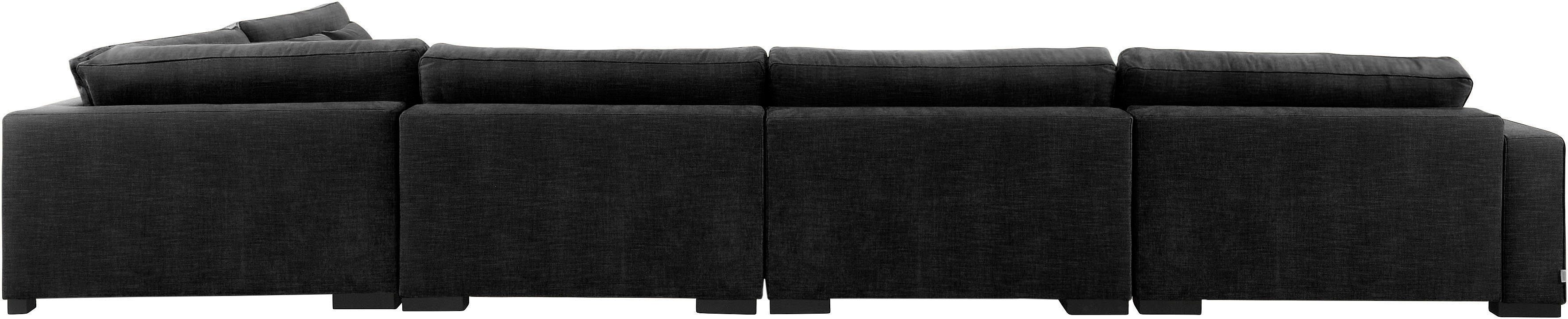 Guido Maria Kretschmer Home&Living Zithoek Skara XXL U-vorm Loungebank XXL met binnenveringsinterieur, in vele overtrekkwaliteiten