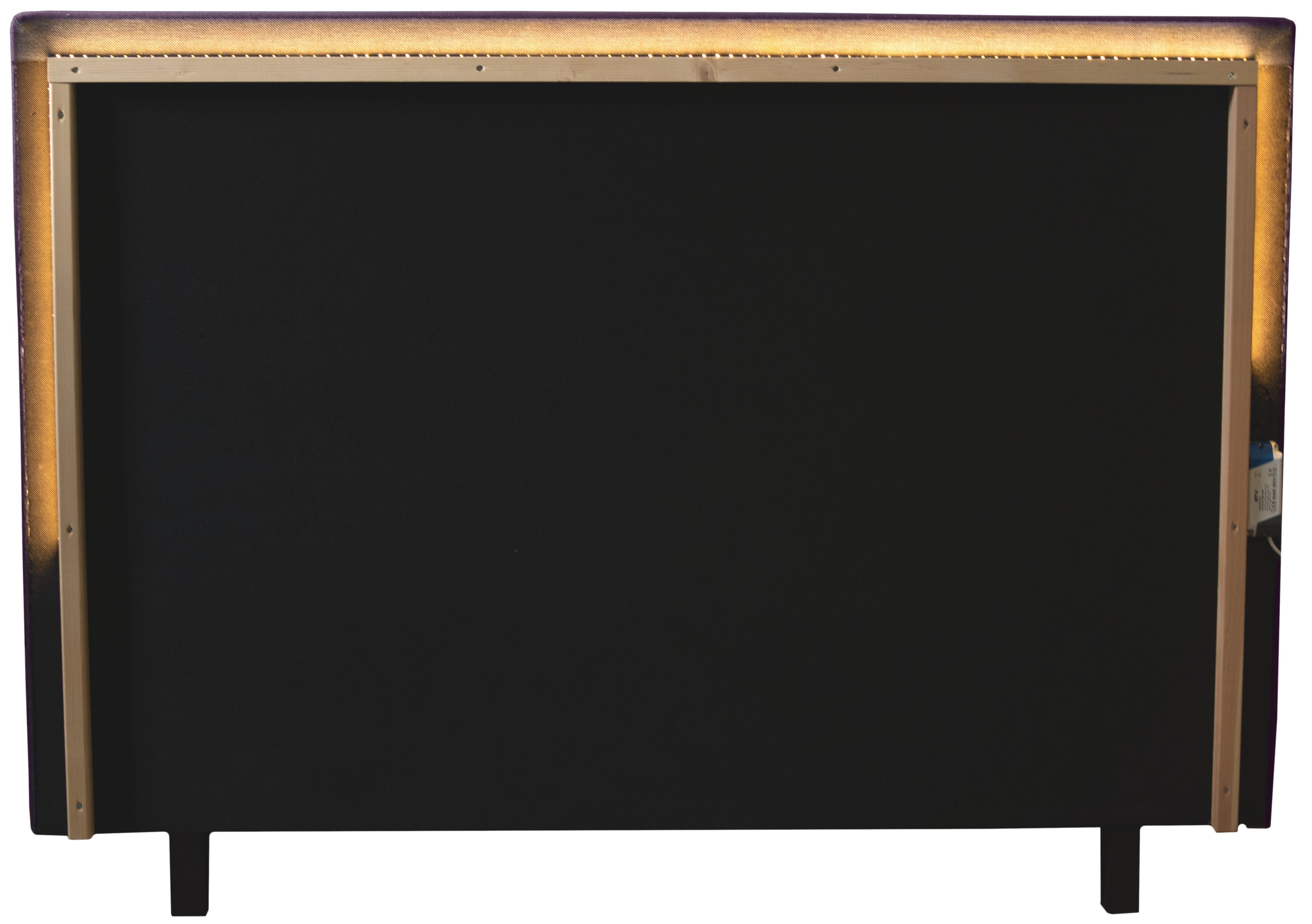 INOSIGN Boxspring Alenika met ledverlichting, met pocketveringsmatras