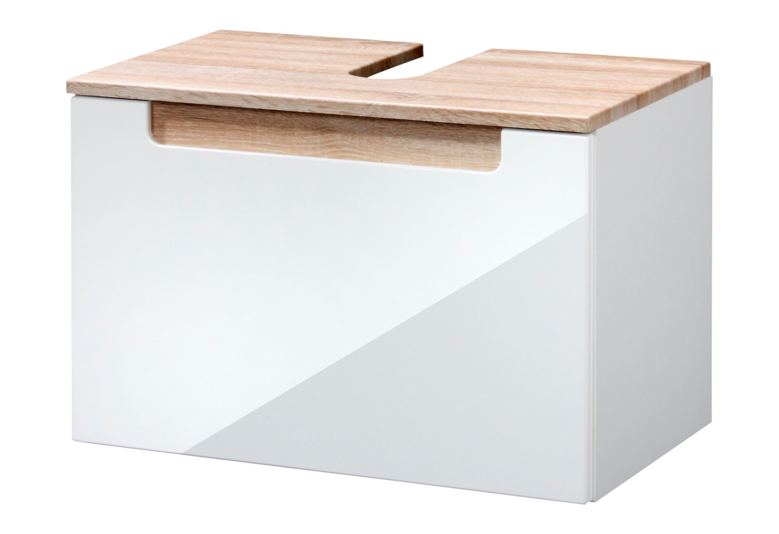 welltime Wastafelonderkast Siena Badkamermeubel, breedte 60 cm onderkasten beige