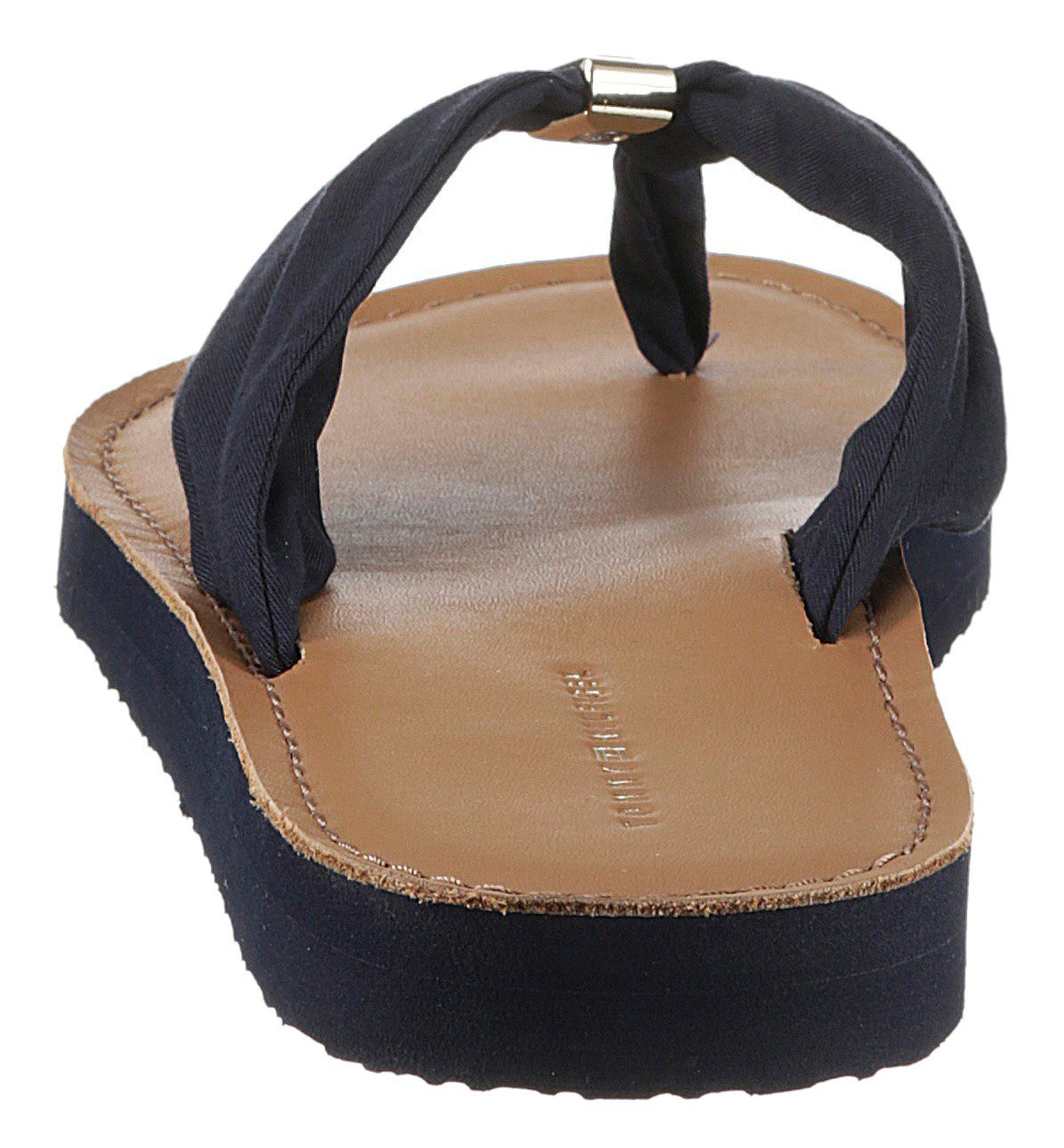 Tommy Hilfiger Teenslippers TH ELEVATED BEACH SANDAL , zomerschoen, comfortabele schoen, flats, slippers met th-sieraandeel
