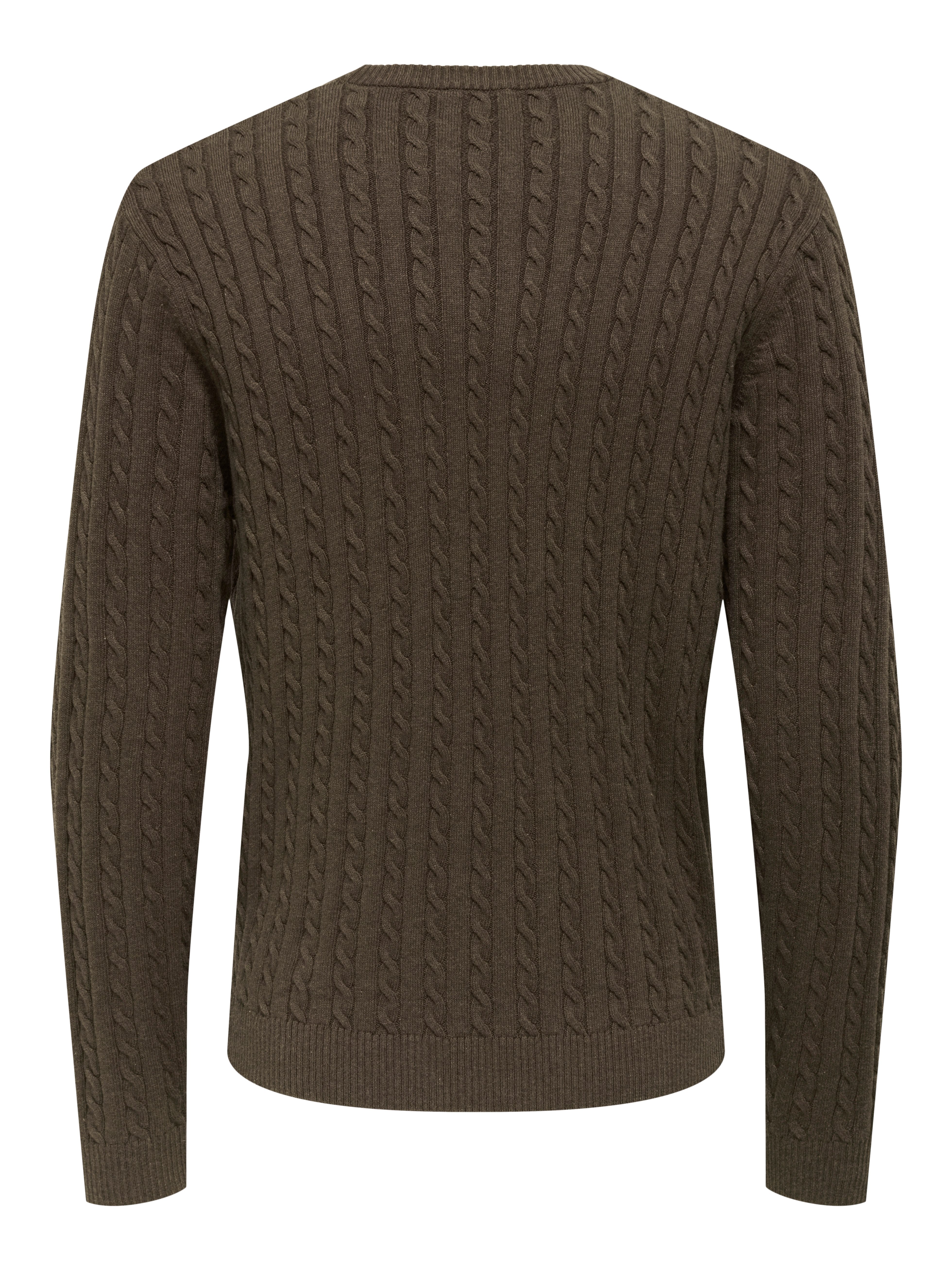 ONLY & SONS Gebreide trui ONSLOUI REG 12 CABEL CREW KNIT NOOS