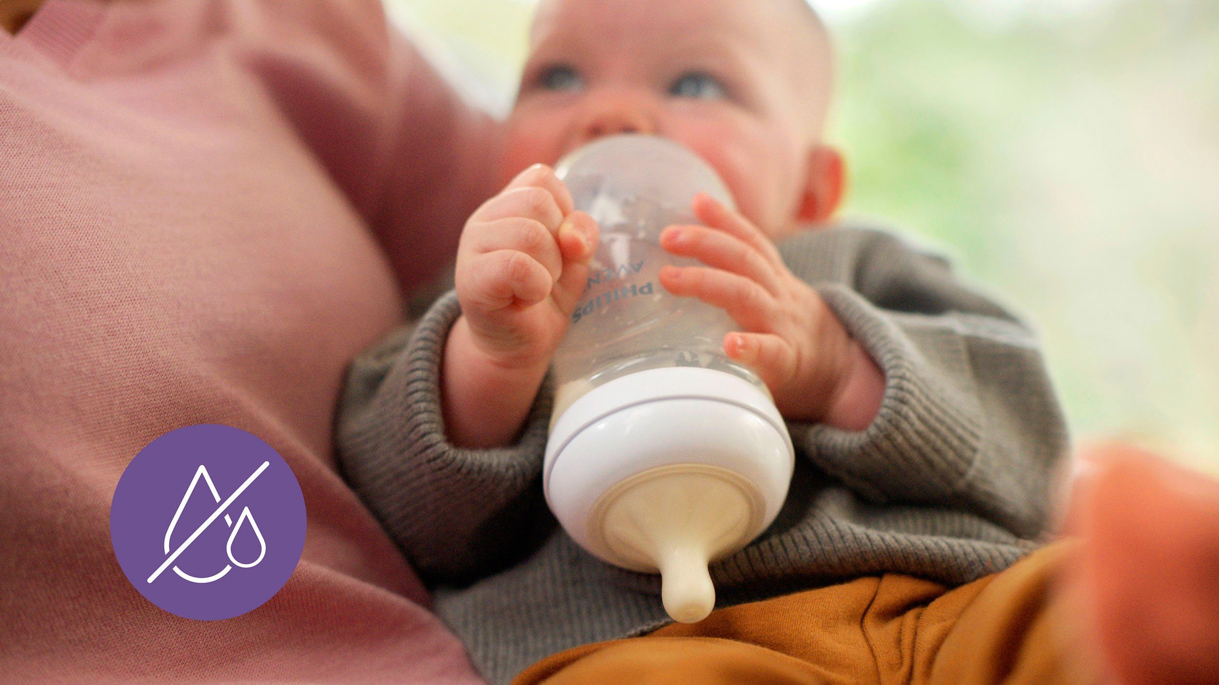 Philips AVENT Flesspeen Natural Response SCY962/02 2 stuks met anti-koliek ventiel, vanaf 0 maanden