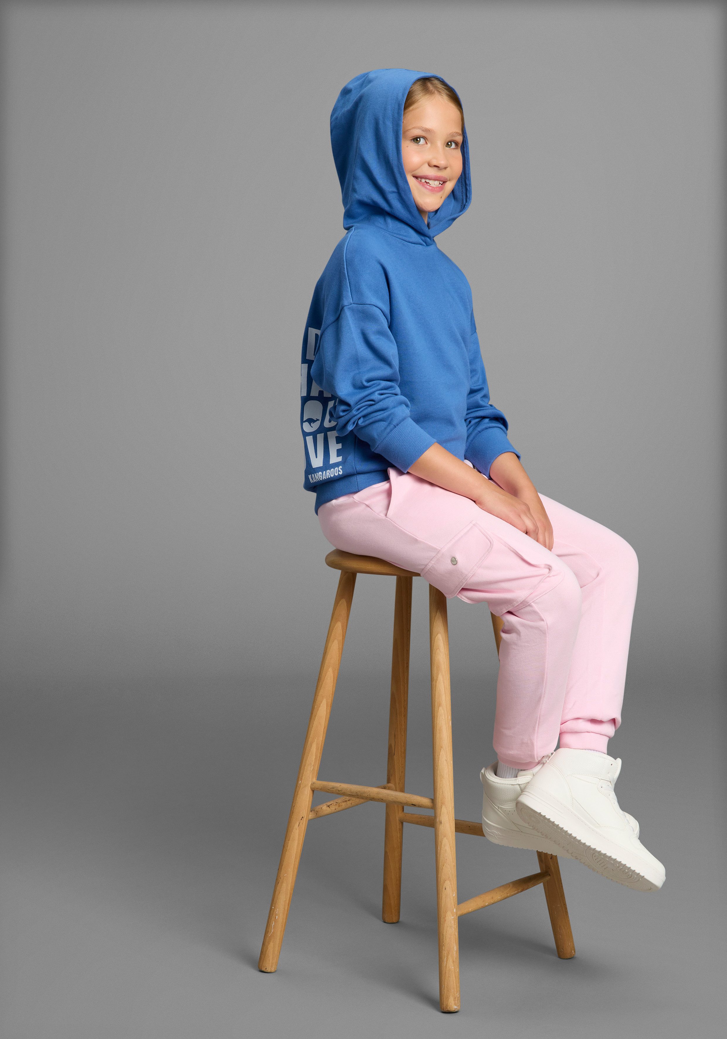 KangaROOS Sweatbroek Cargo-joggingbroek