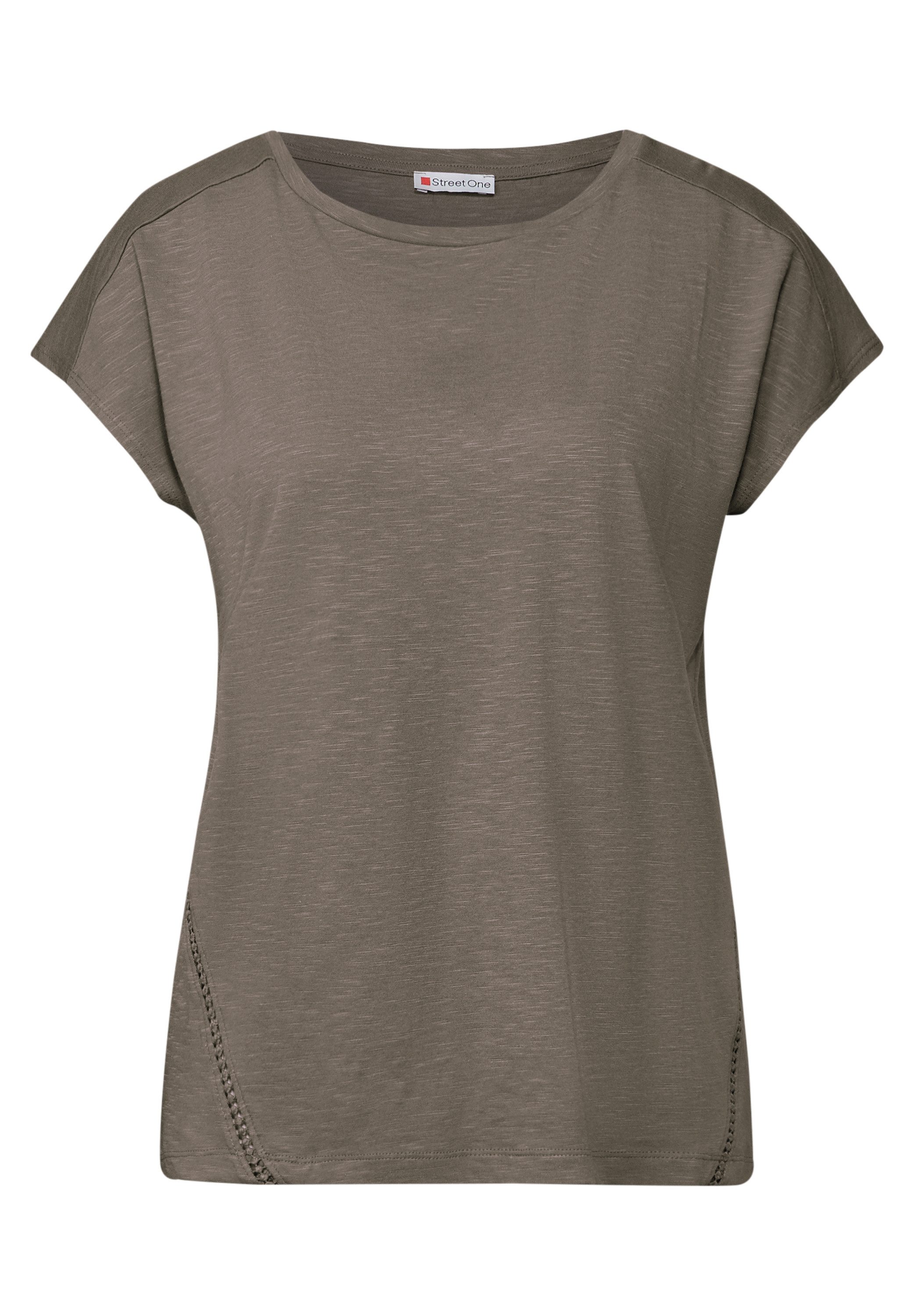 STREET ONE Shirttop met gehaakte details
