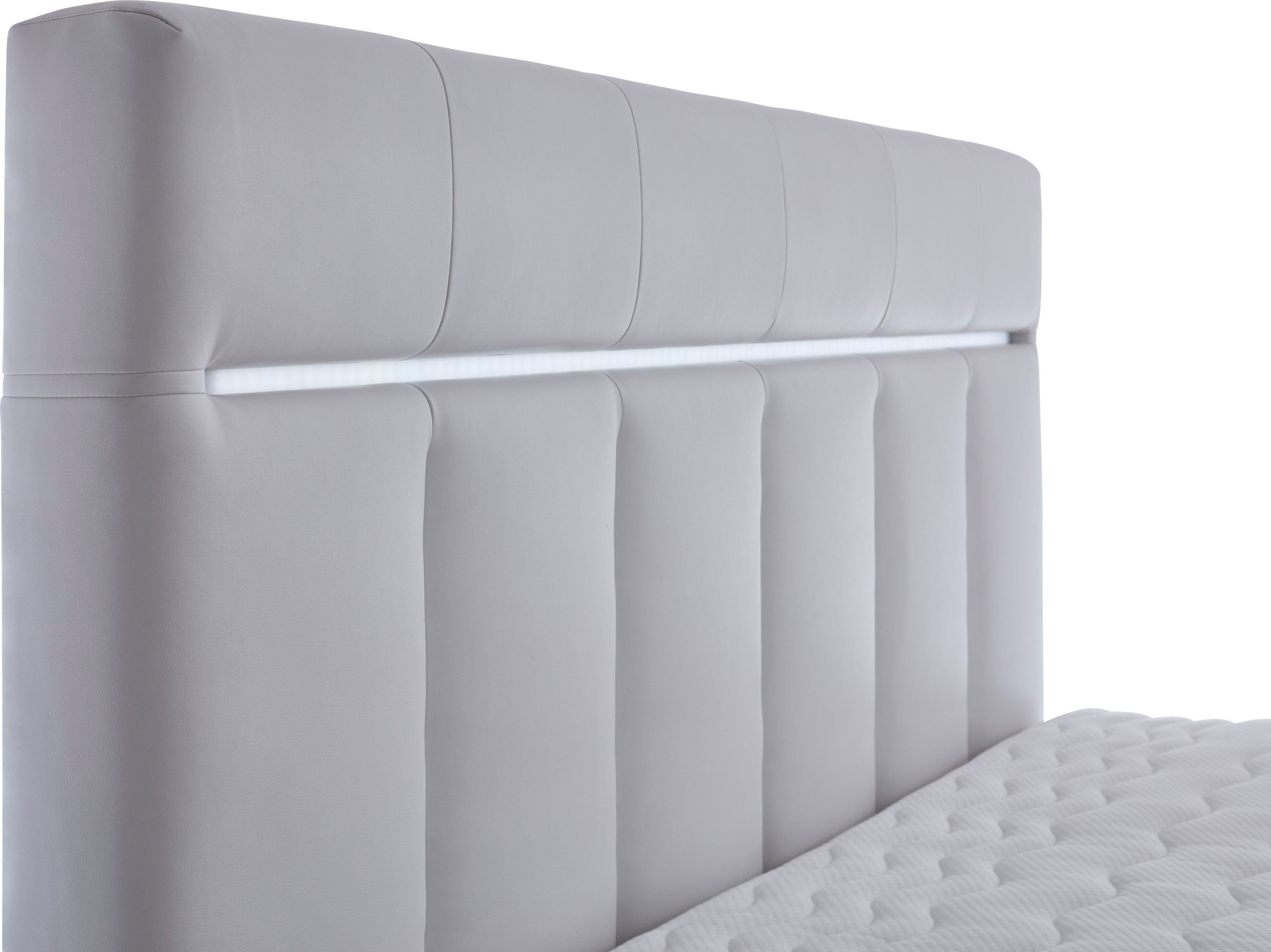 ATLANTIC home collection Boxspring TESSA met ledverlichting en bedkist