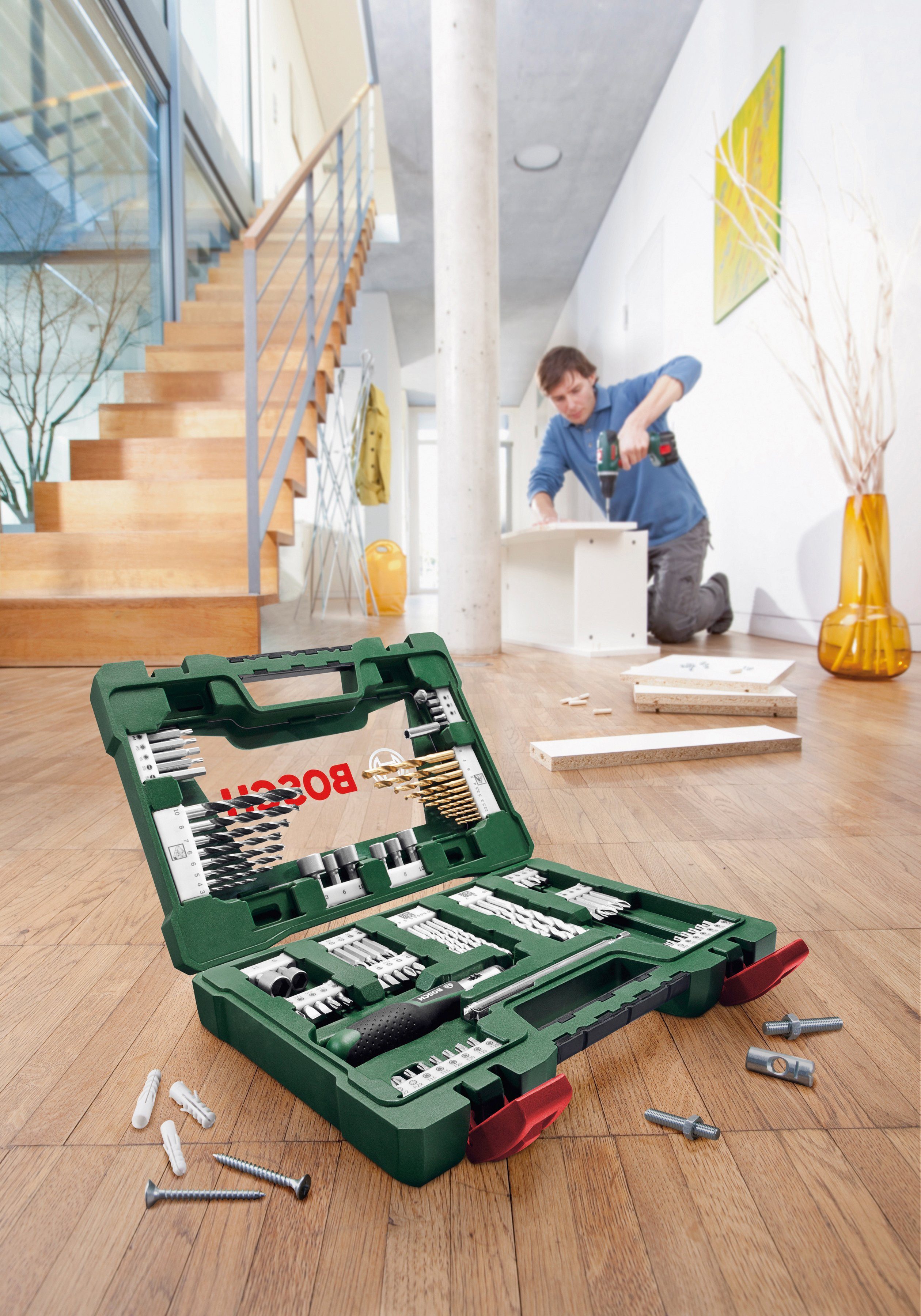 Bosch Gardentools Boor en bitset V-line 91-delig