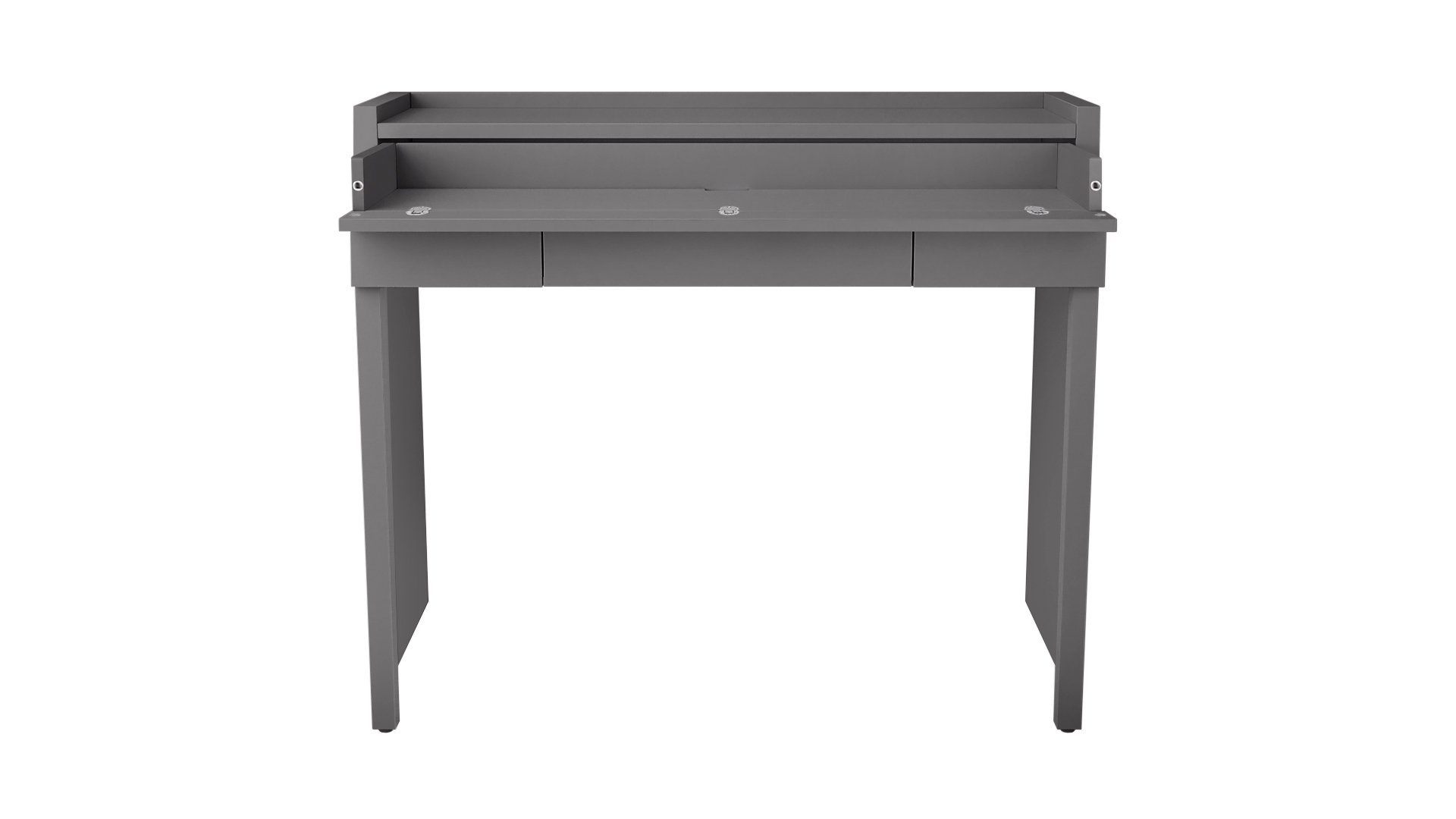 Woodman Bureau Desk 16 scandinavisch design, thuiskantoor, praktisch uittrekbaar