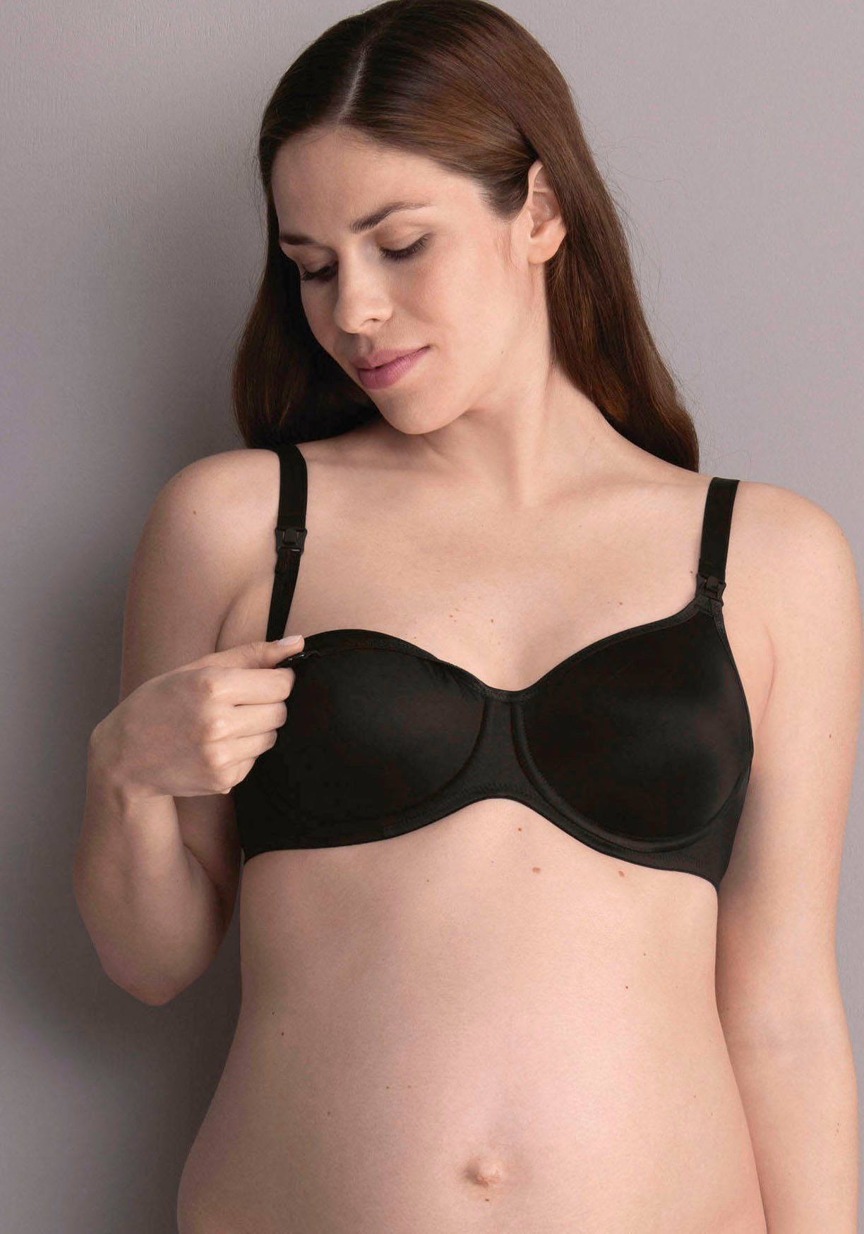 Anita Maternity Voedings-bh Basic Cup C-F, fijne microvezel, met beugels, naadloze cups (1-delig)