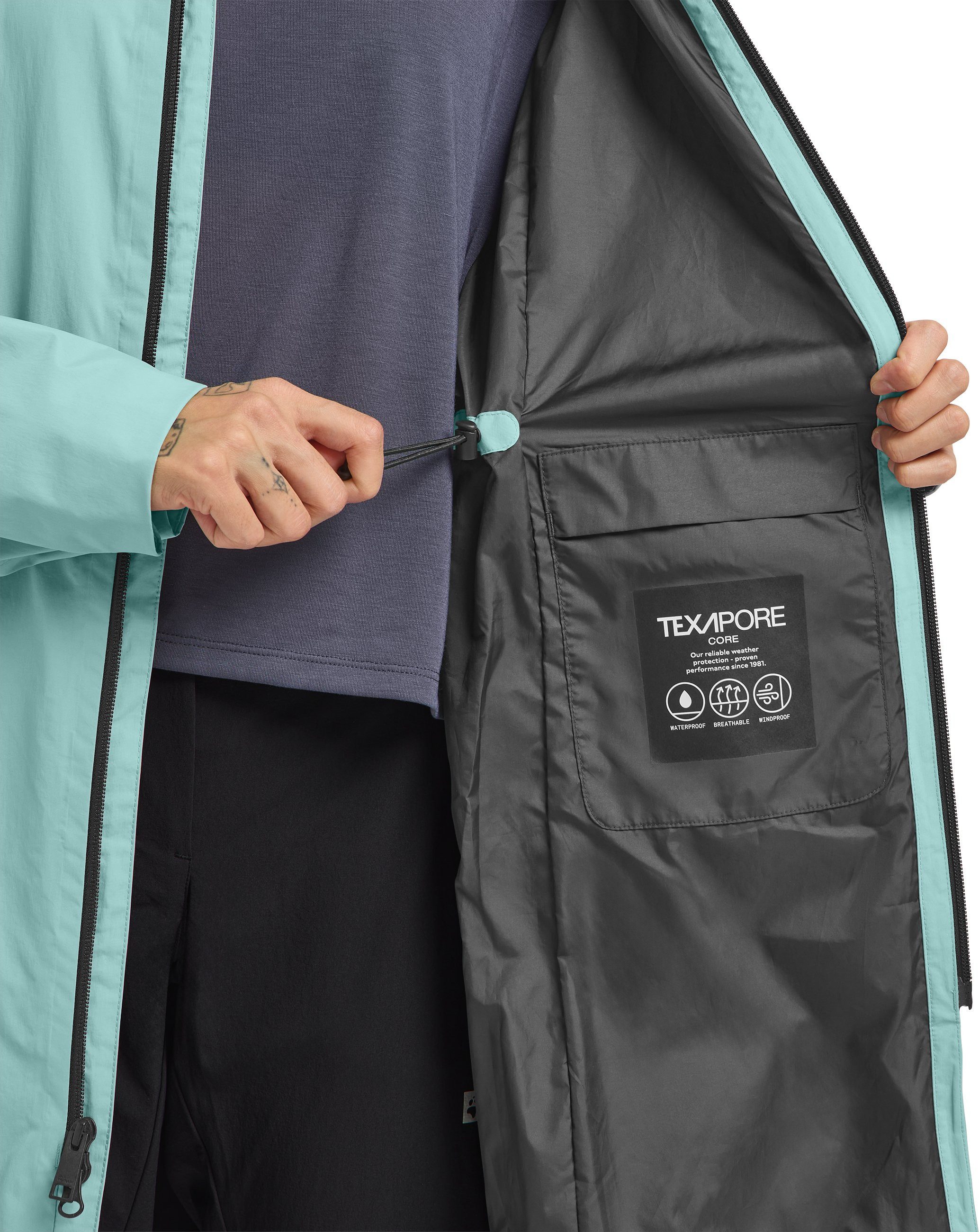 Jack Wolfskin Trenchcoat WELLSEE COAT W