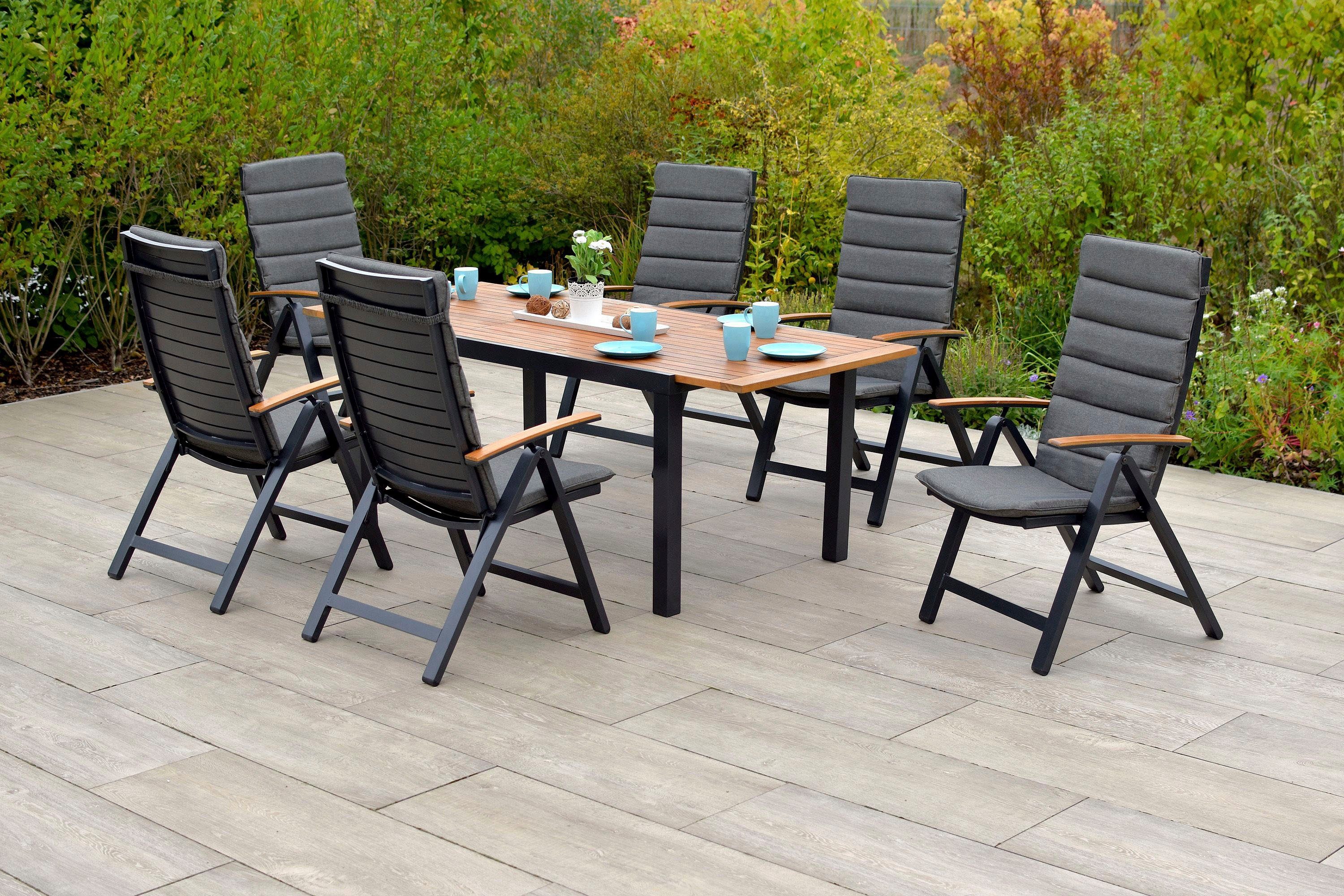 MERXX Tuin-eethoek Astros incl. kussens (13-delig) tuinsets