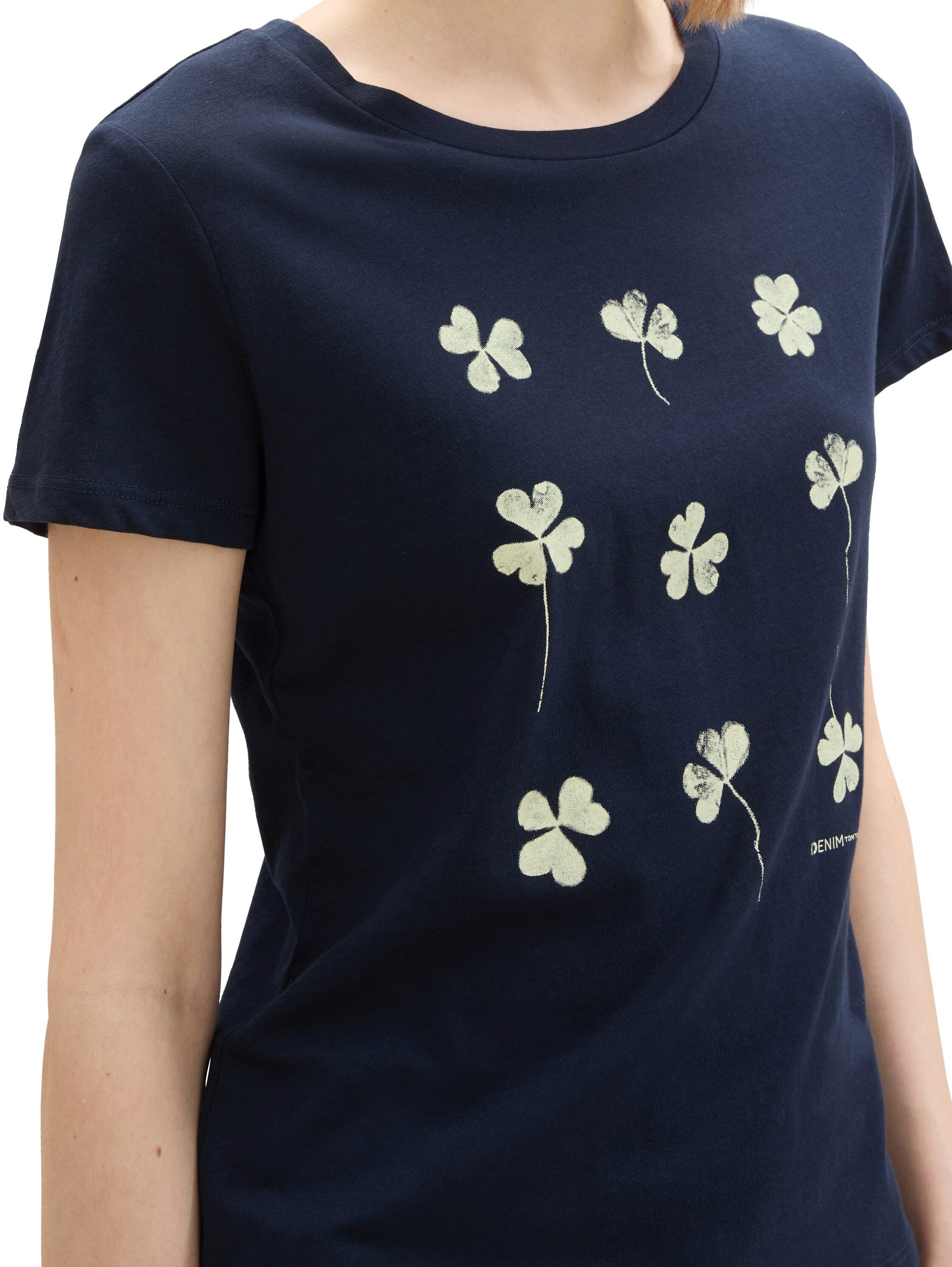 Tom Tailor Denim T-shirt met frontprint