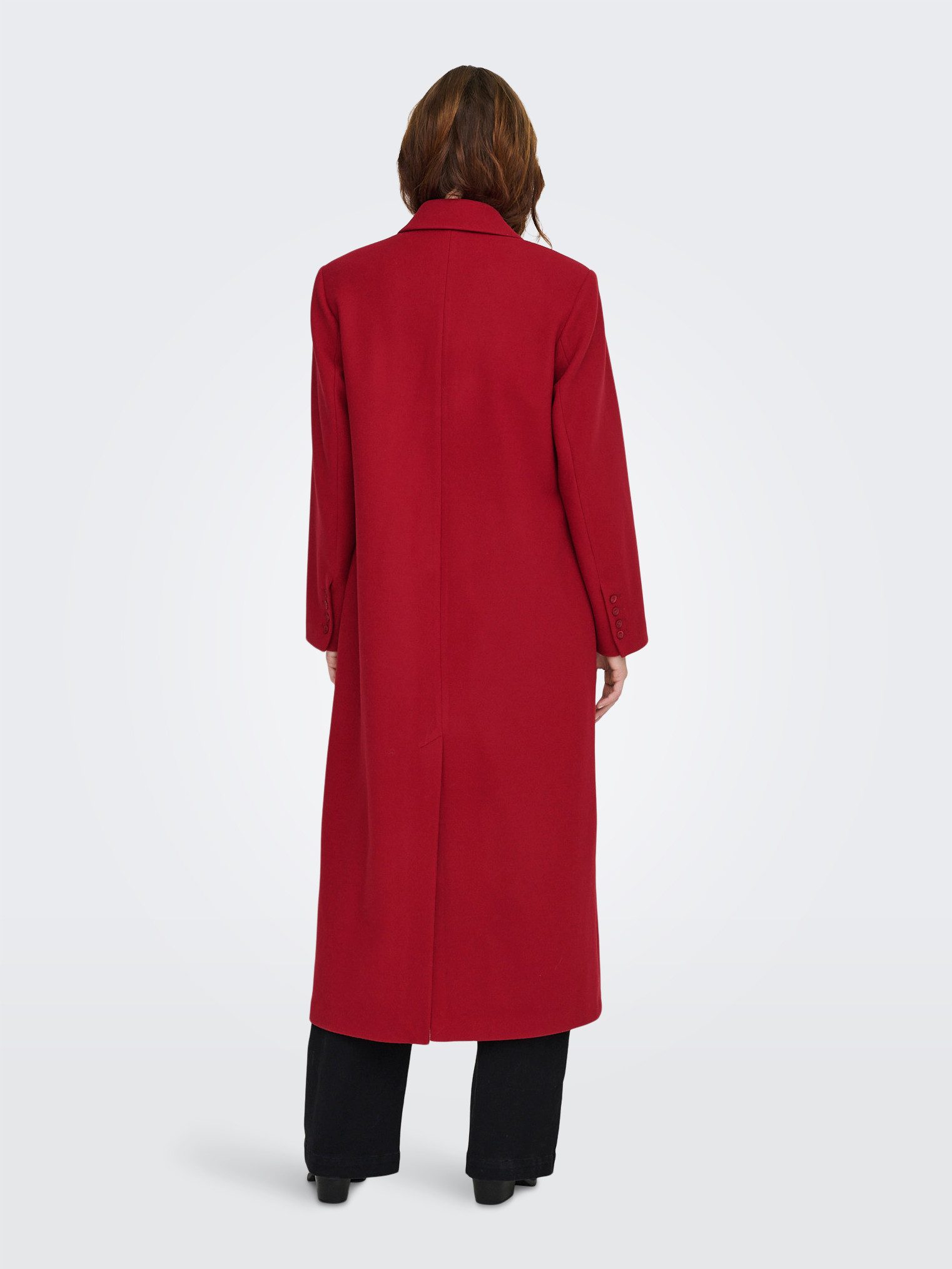 Only Lange jas ONLNANCY LIFE LONG FITTED COAT CC OTW