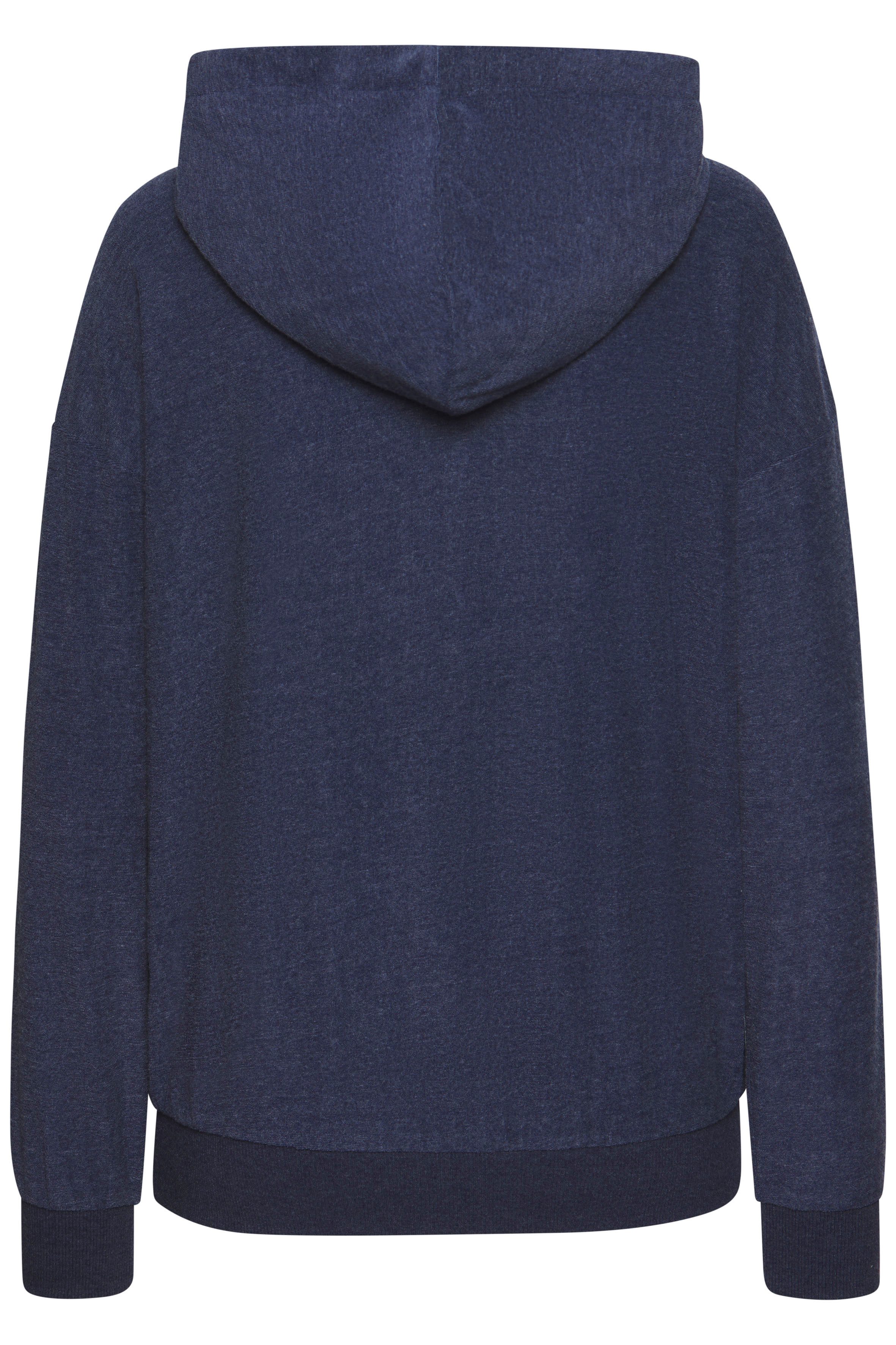 Vivance Sweater Klein logo-borduursel op de voorkant