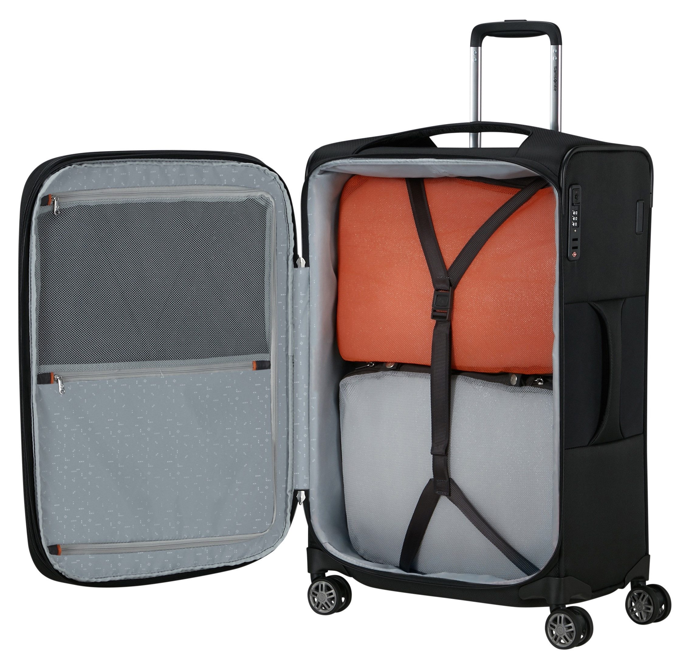 Samsonite Zachte bagage trolley (set, 2 stuks)