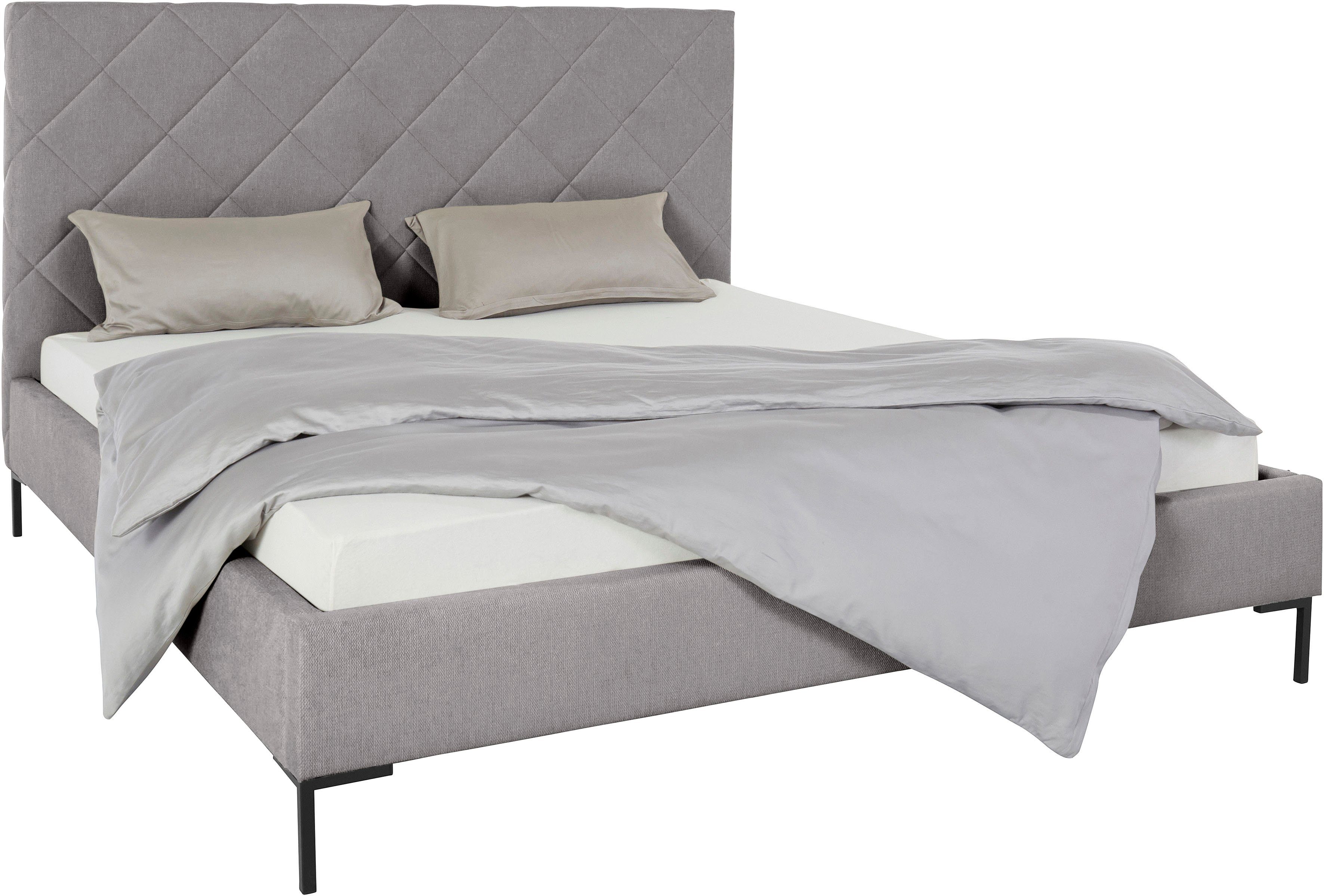 Guido Maria Kretschmer Home&Living Gestoffeerd bed CHARLOTT Modern bekleed bed met of zonder lattenbodem