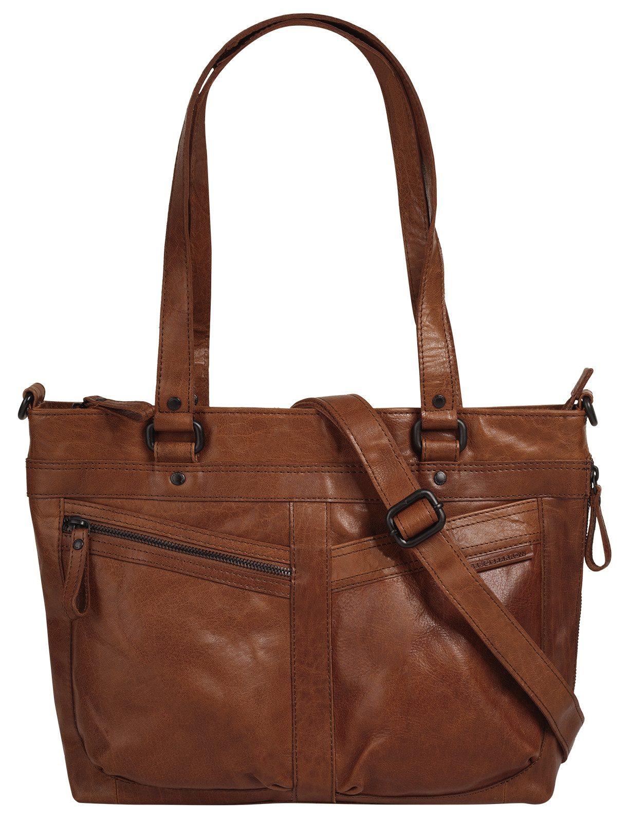 Spikes & Sparrow Shopper echt leder