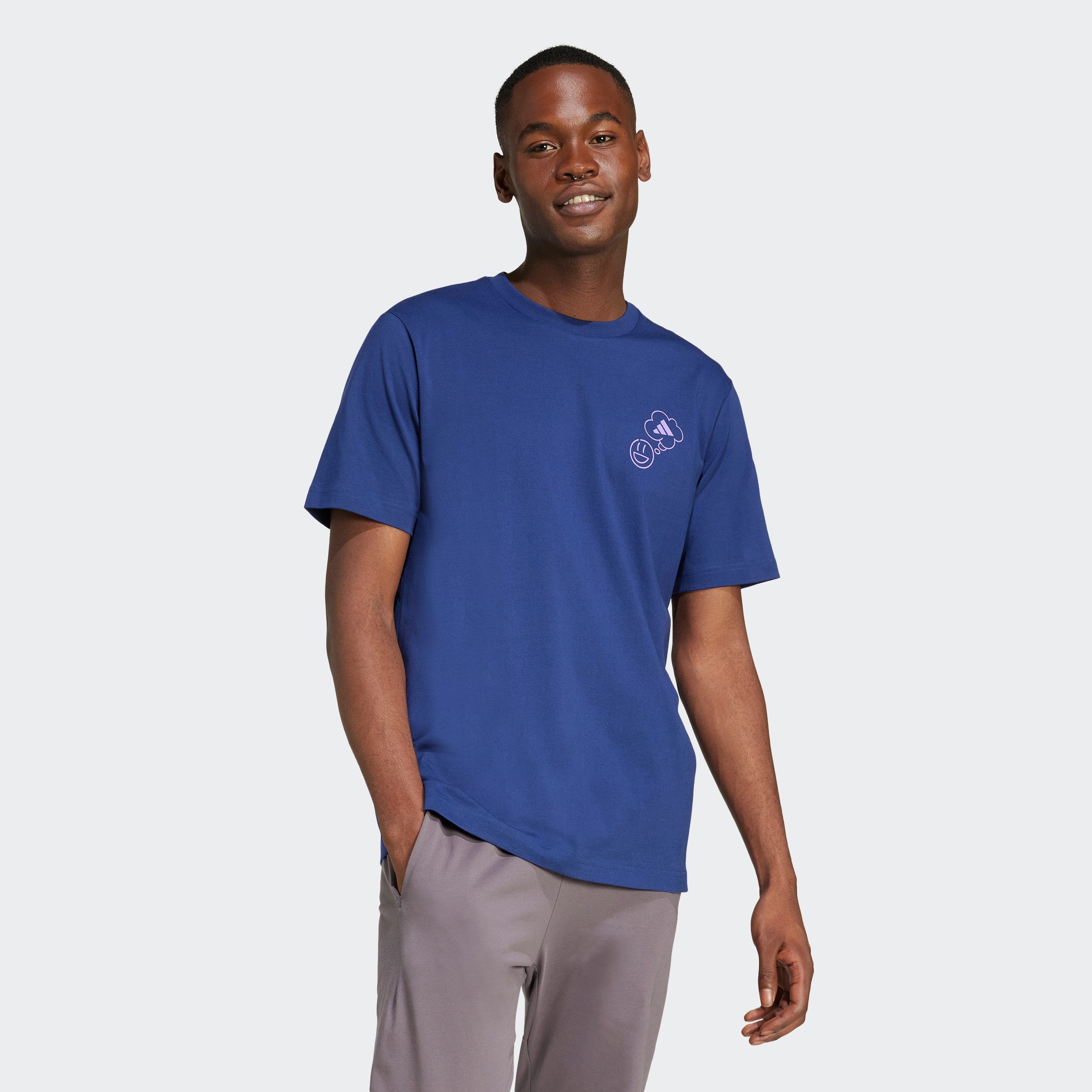 adidas Sportswear T-shirt M L VERB CIR T