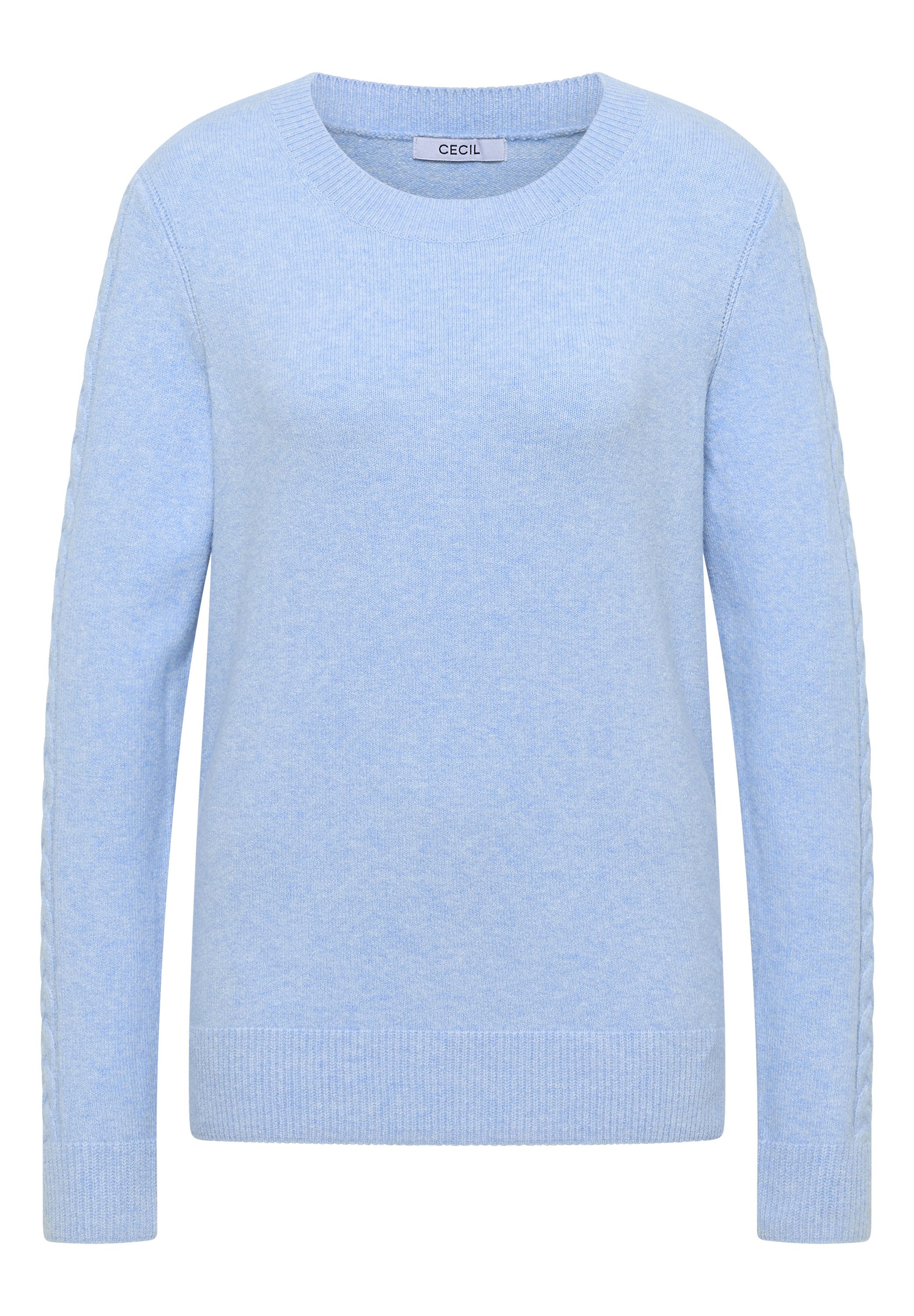 Cecil Trui met ronde hals met ribboorden