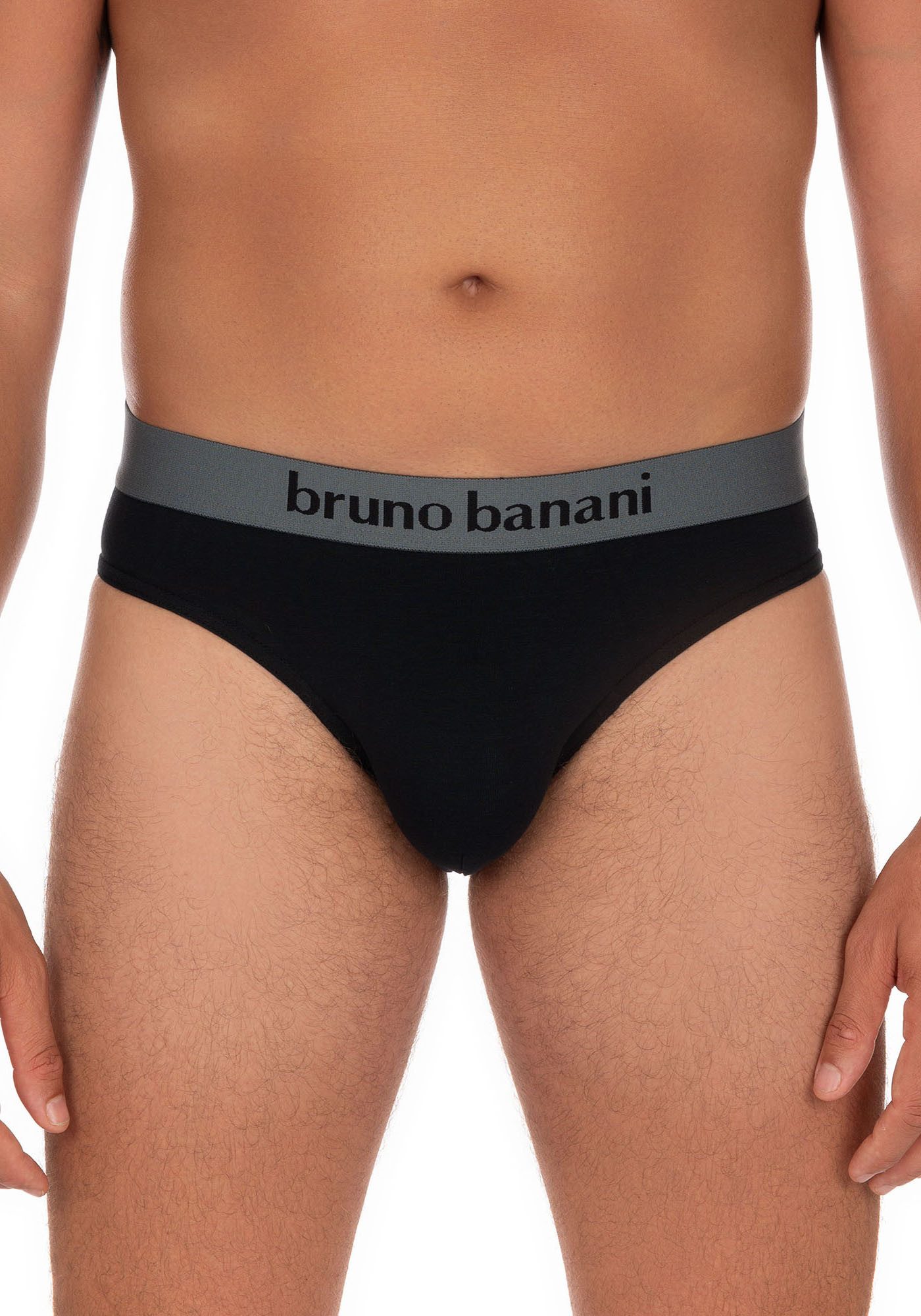 Bruno Banani Slip Flowing met logoband (2 stuks, Set van 2)