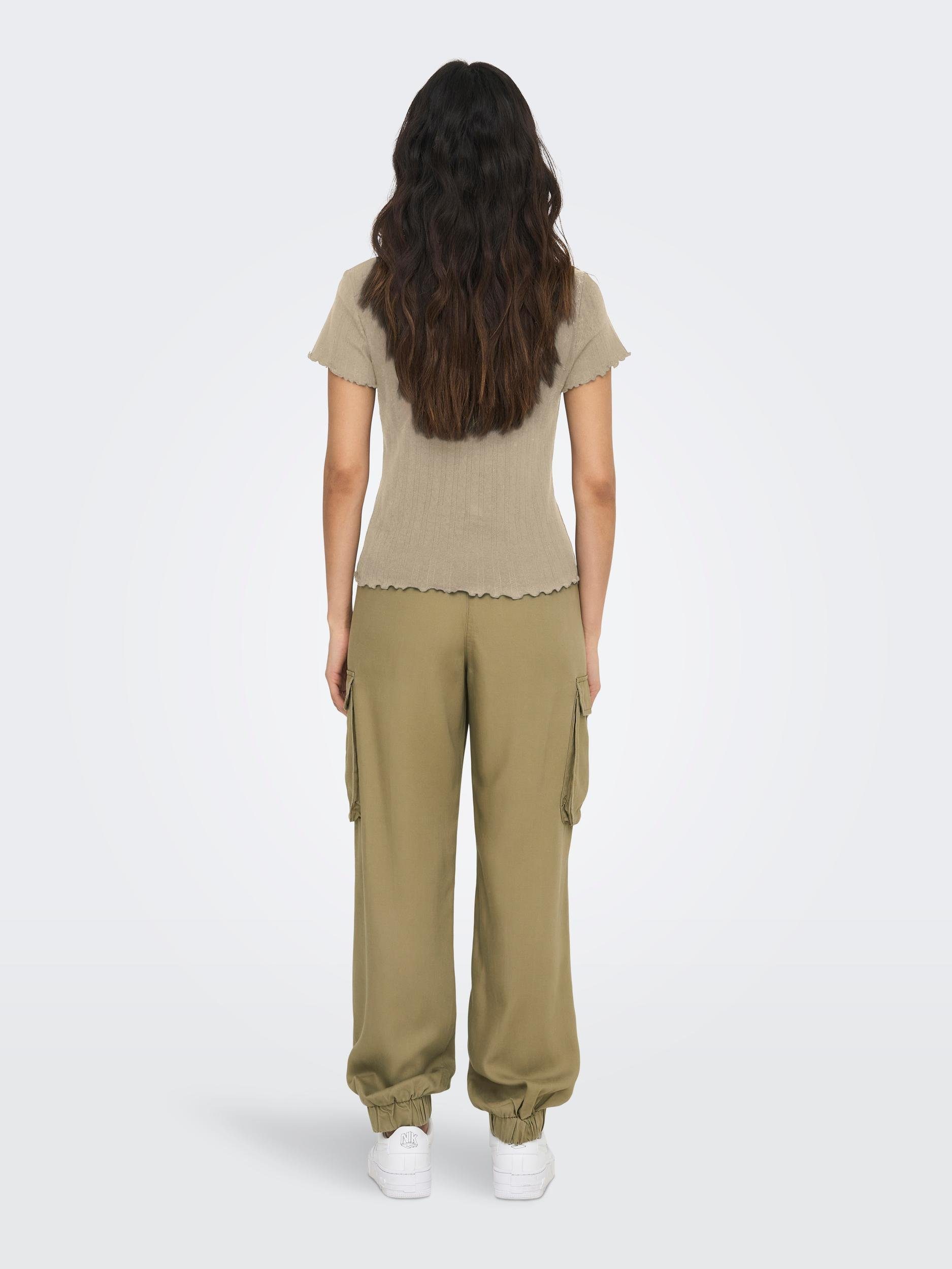 Only Shirt met korte mouwen ONLCARLOTTA S/S TOP JRS NOOS