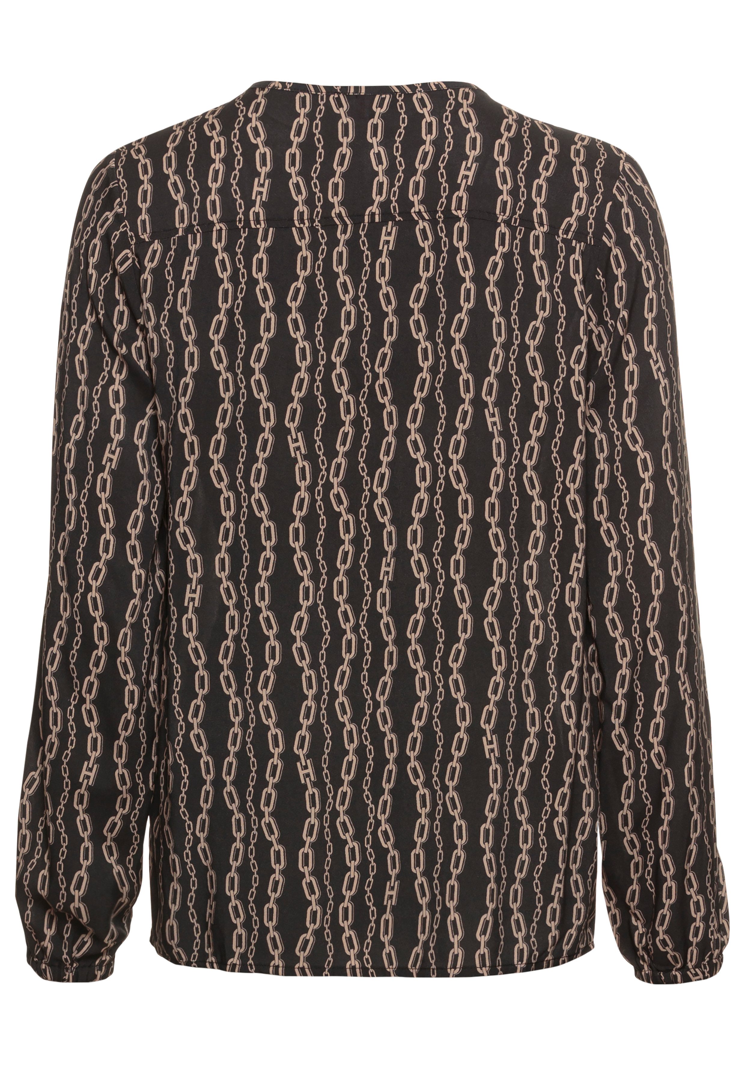 HECHTER PARIS Blouse met lange mouwen met modieuze allover-print