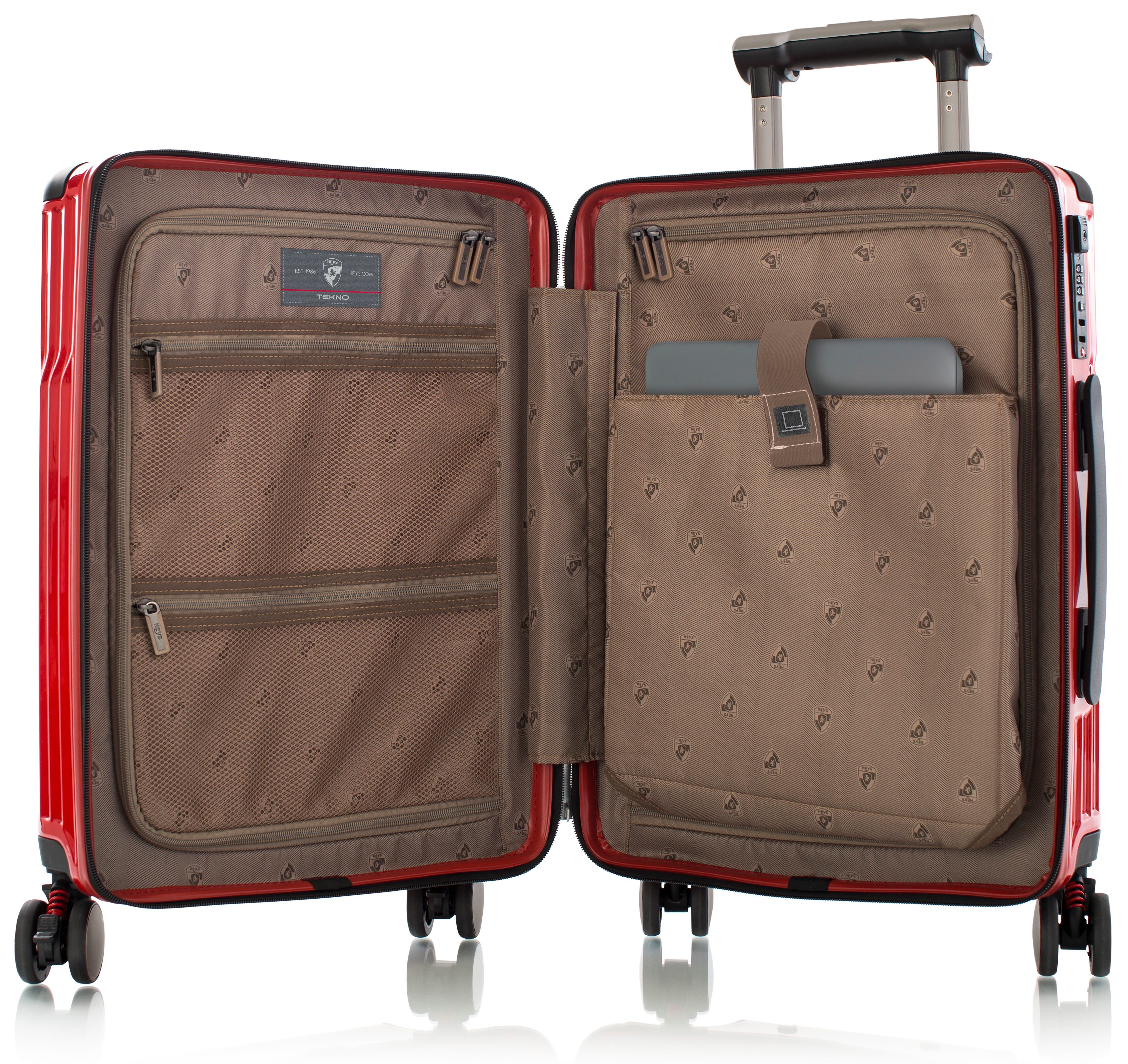Heys Koffer Tekno, 53 cm Heys x Joachim Llambi met USB-aansluiting