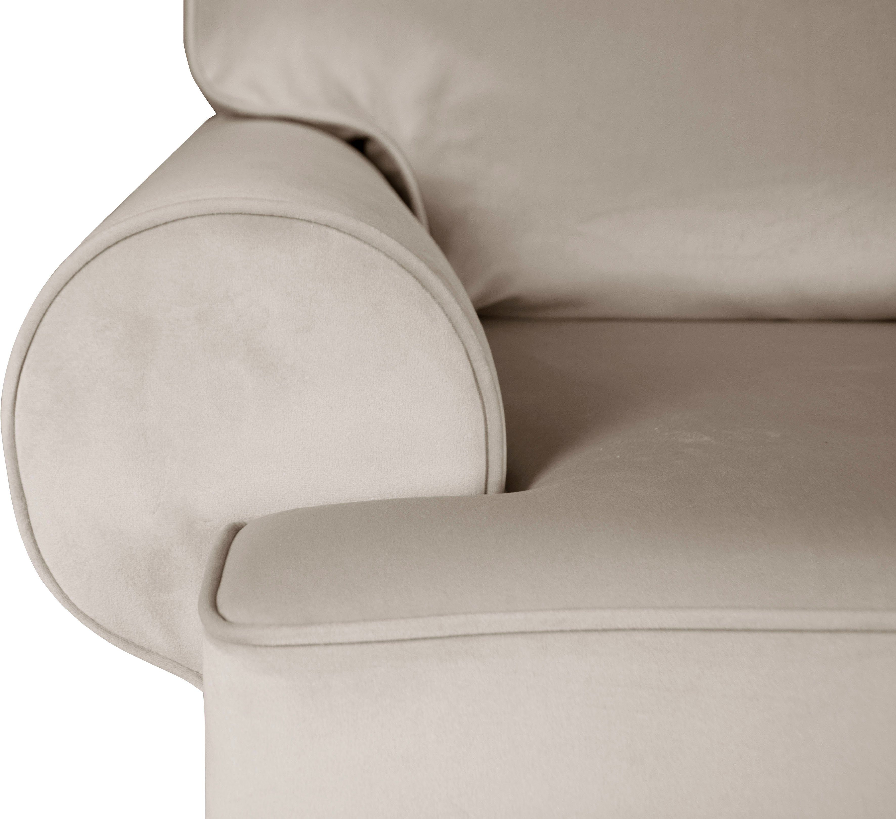 Home affaire 2-zitsbank Vitreux ook in bouclé-bekleding, incl. sierkussen