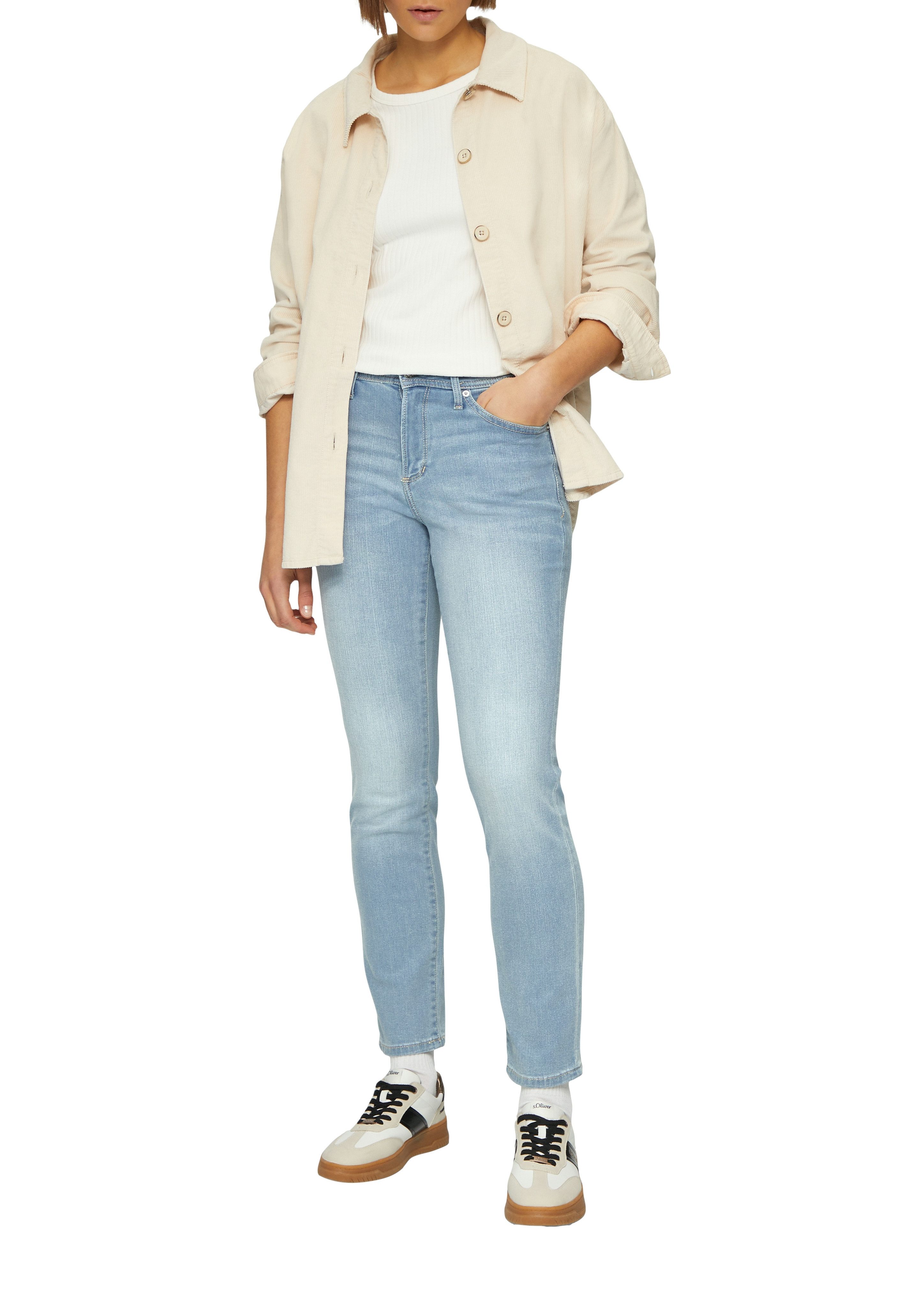 s.Oliver 5-pocket jeans BETSY met stretch